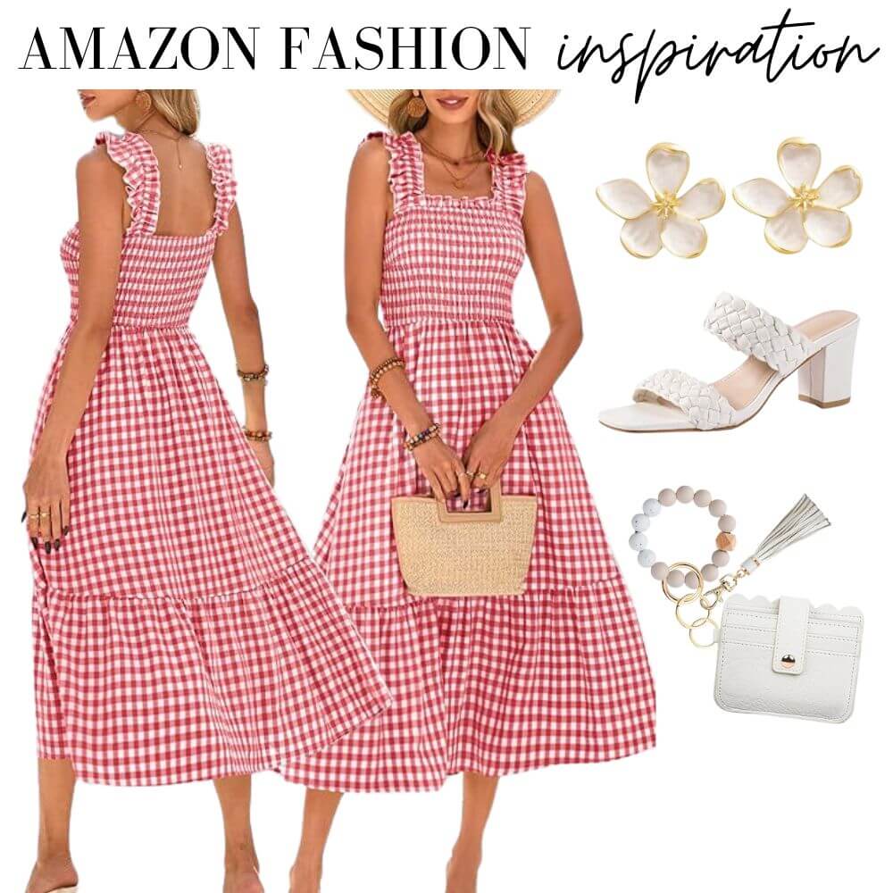 Red and White Amazon Summer Outfits