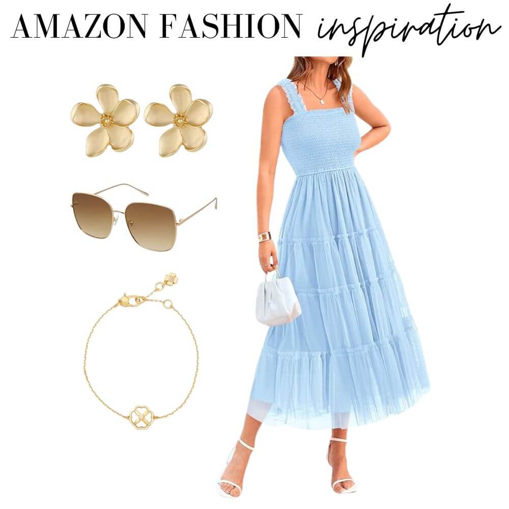 Cute Baby Blue Summer Outfit Inspiration From Amazon