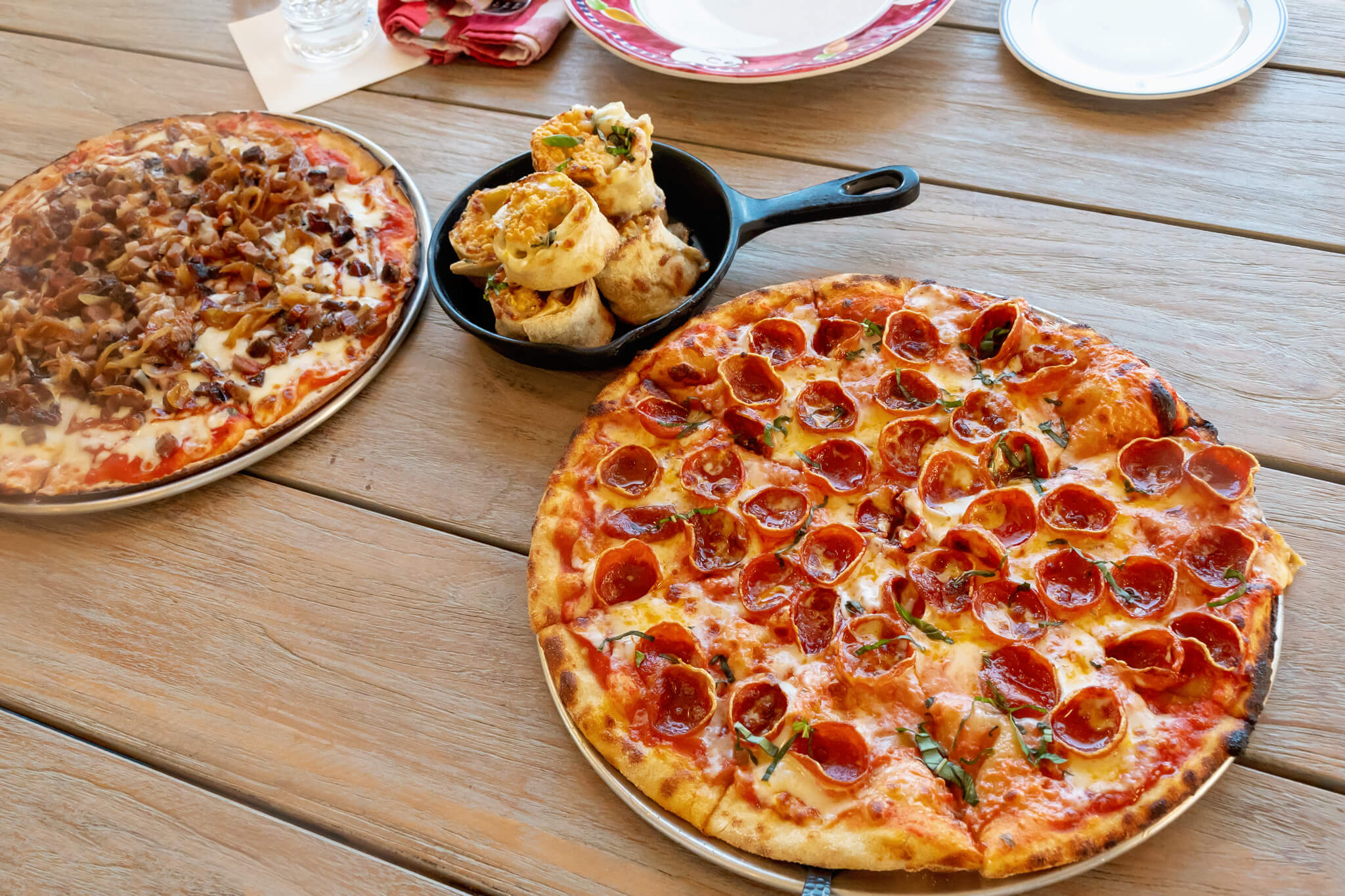 Pizza at The Inn at Stonecliffe Mackinac Island Michigan
