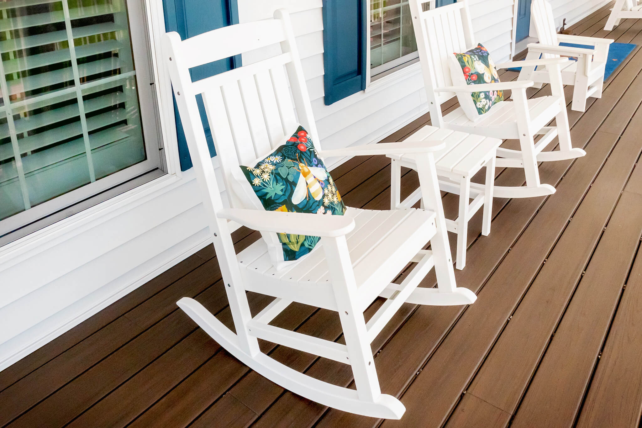 Rockers At The Inn at Stonecliffe Mackinac Island