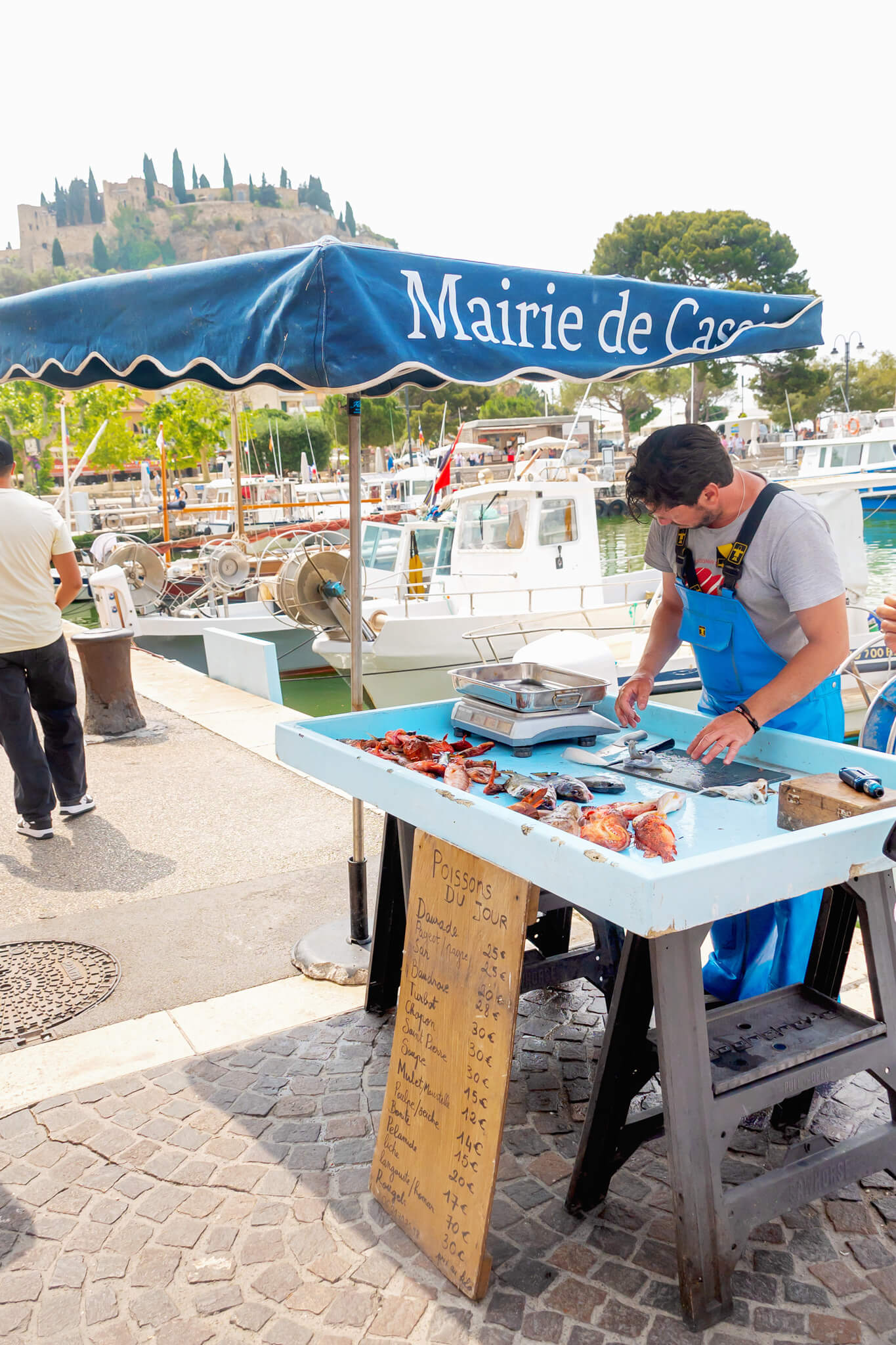 Fishing in Cassis France 