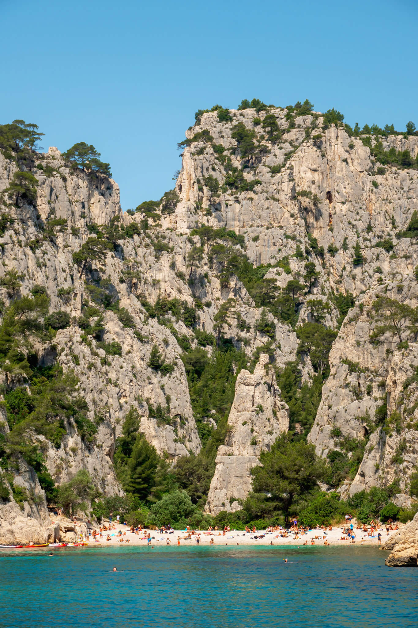 beaches at Cassis Calanque National Park