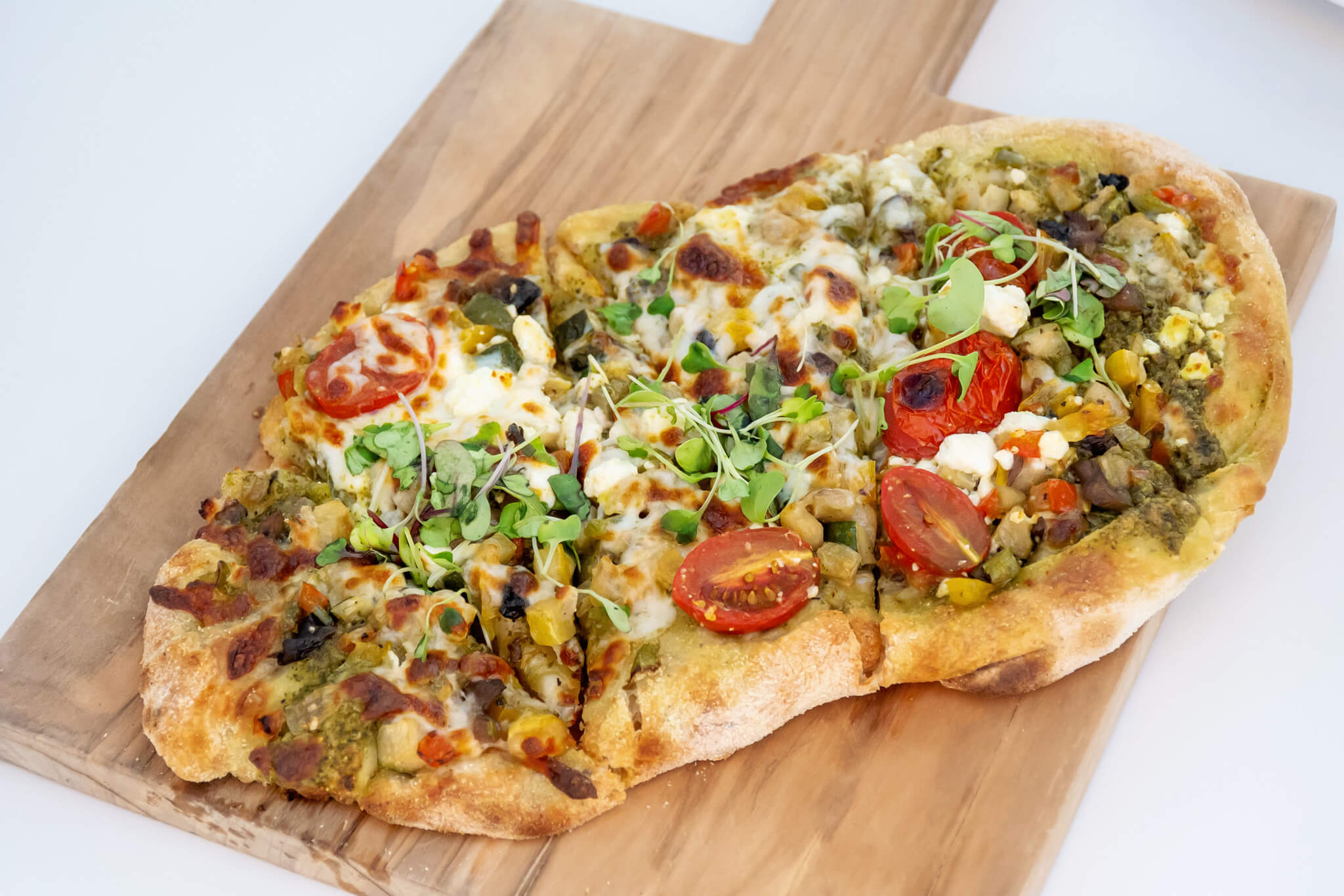 Flatbread from The Rosemary Room at the Hilton Buena Park