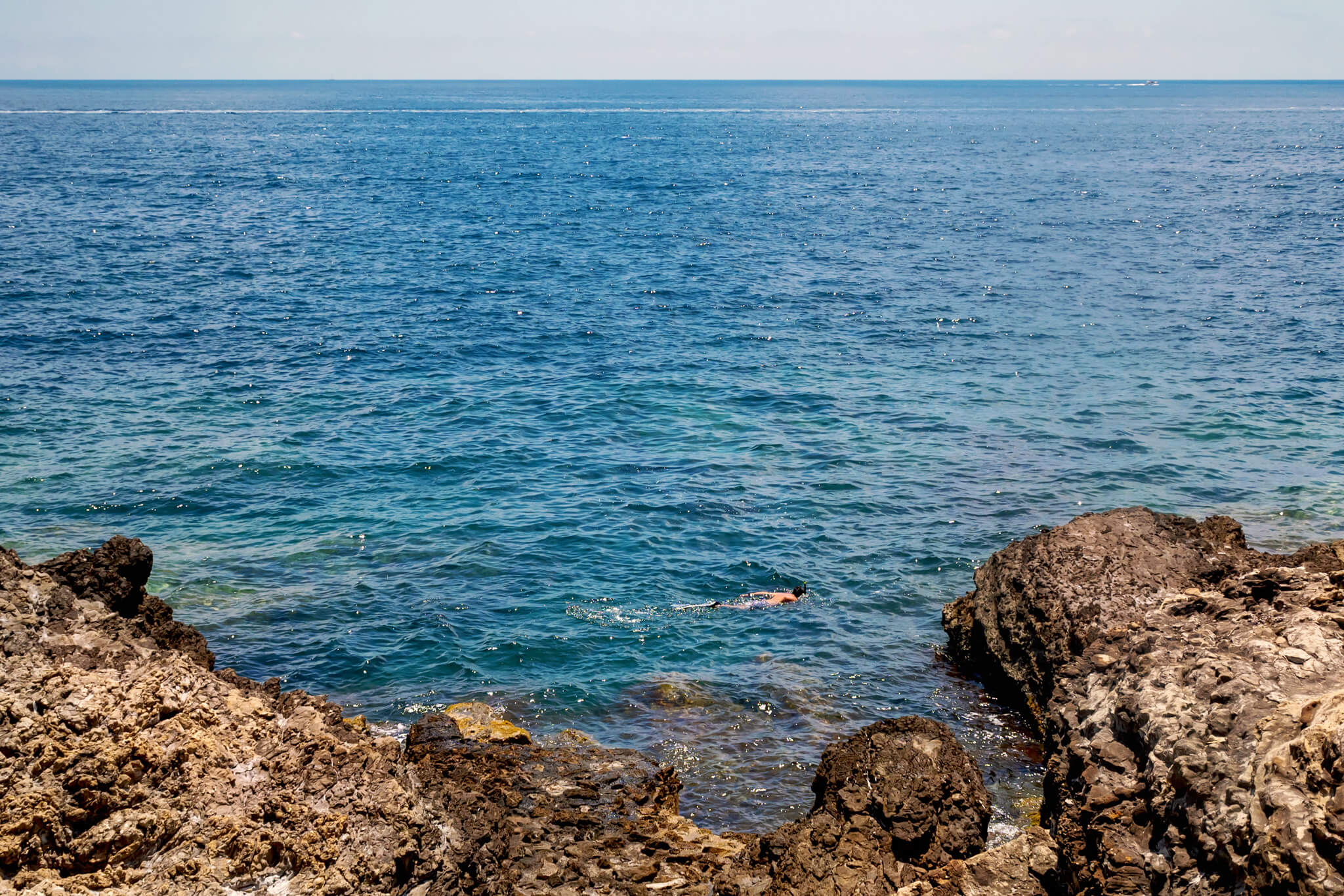 Walking along Cap Ferrat Coastal Path views