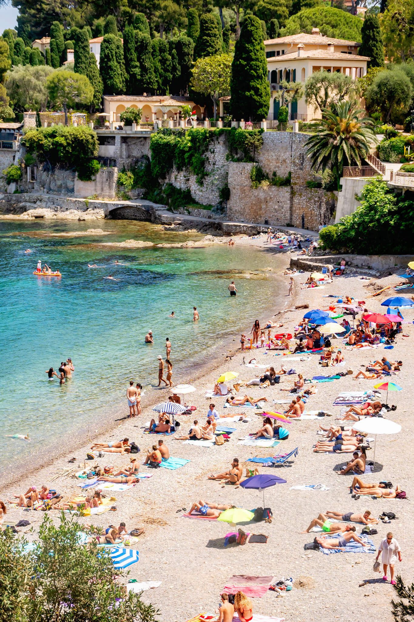 Paloma Beach Saint Jean Cap Ferrat Coastal Path