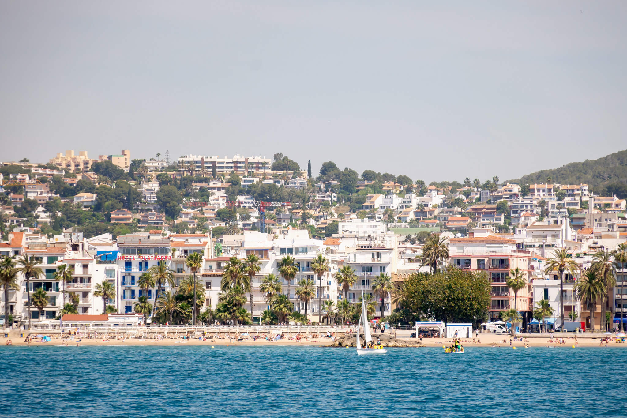 Beaches in Sitges Spain 