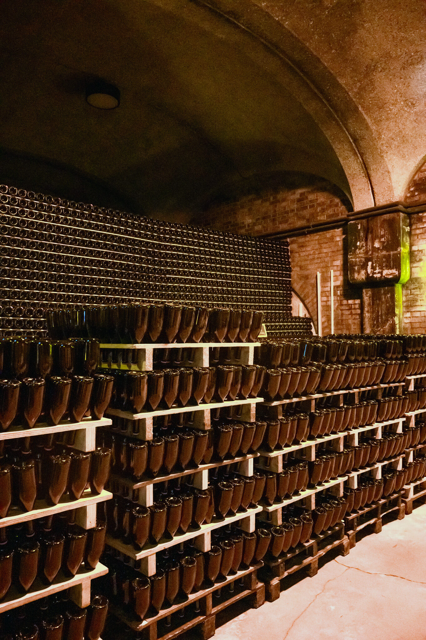Bottles of Franciacorta Wine