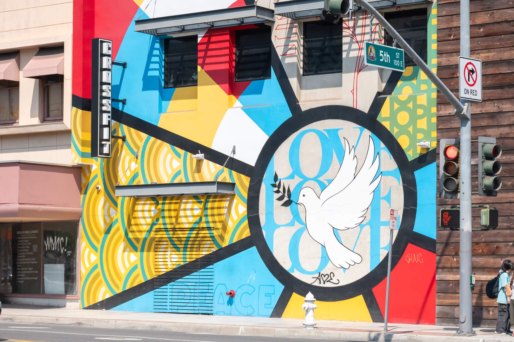 Murals in in Santa Ana California