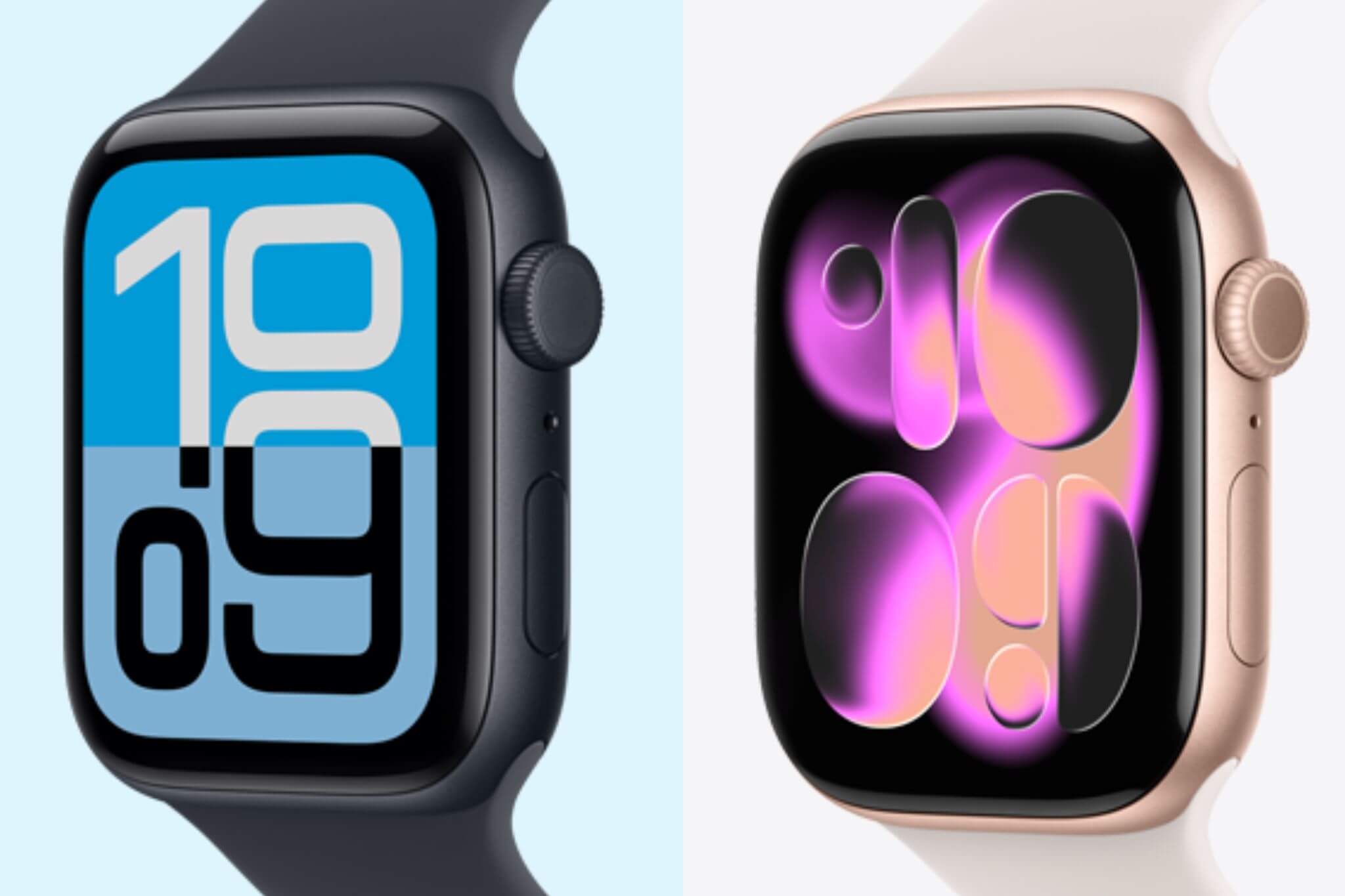 Photos of Apple Watches