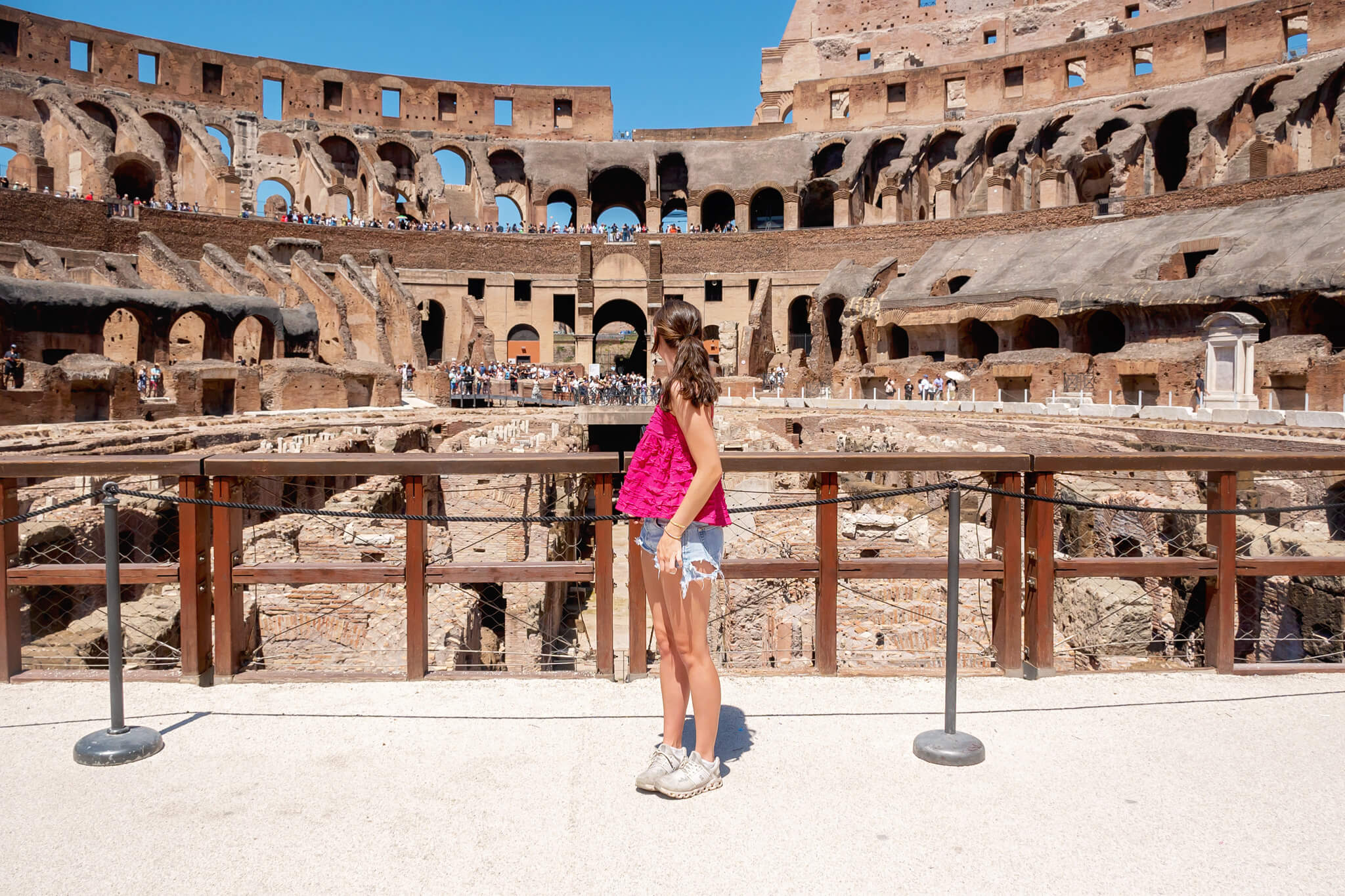 Rome Colosseum Italy Family Travel