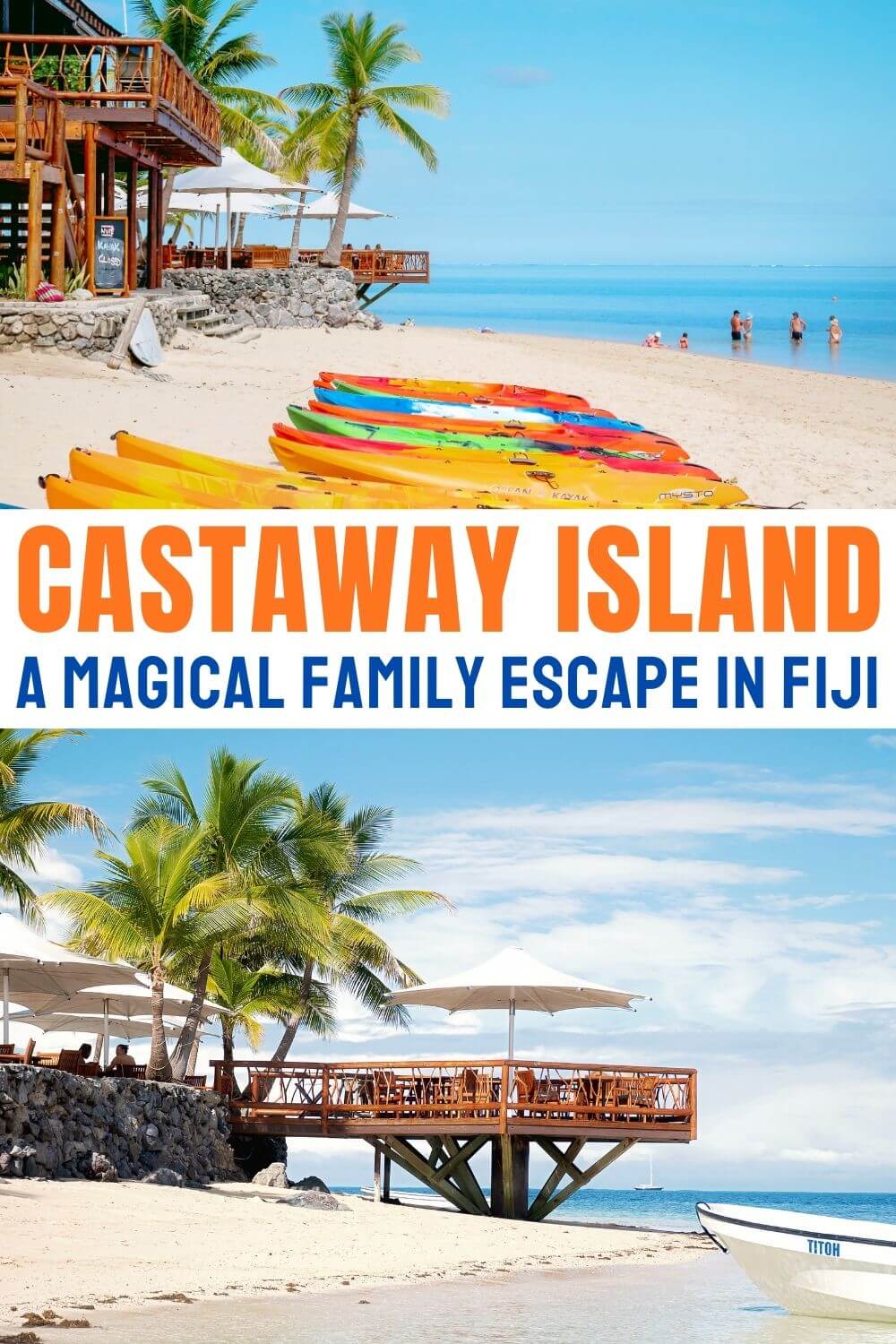 Family Travel To Castaway Island Fiji