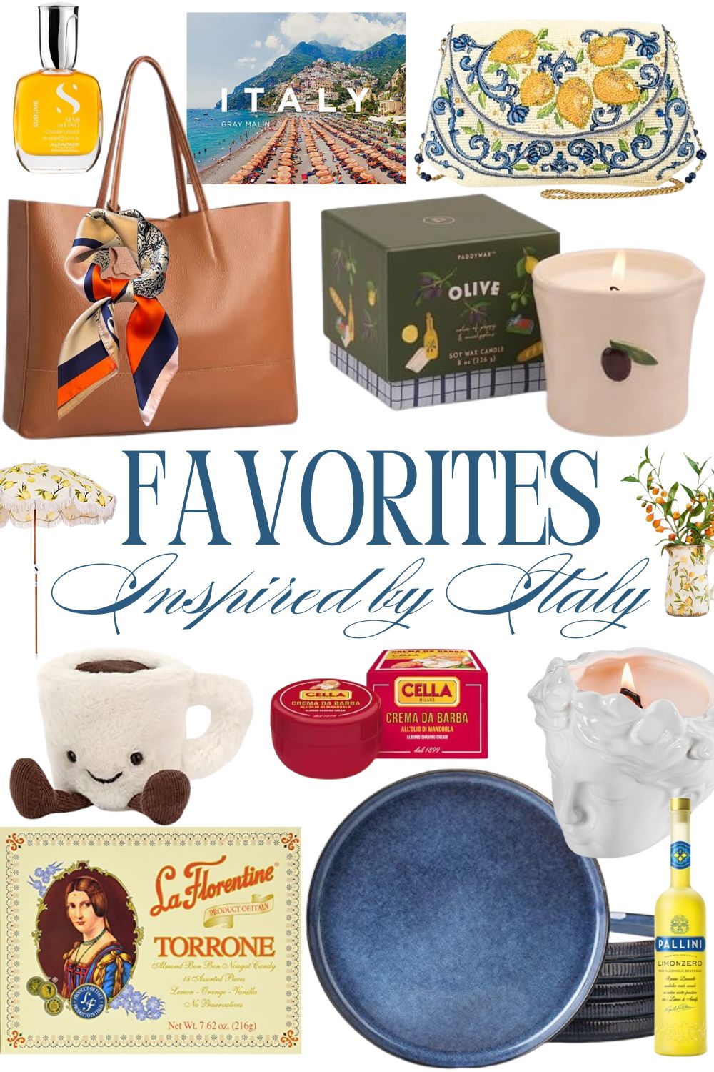 Italian Favorites with Italy Favorite Gifts