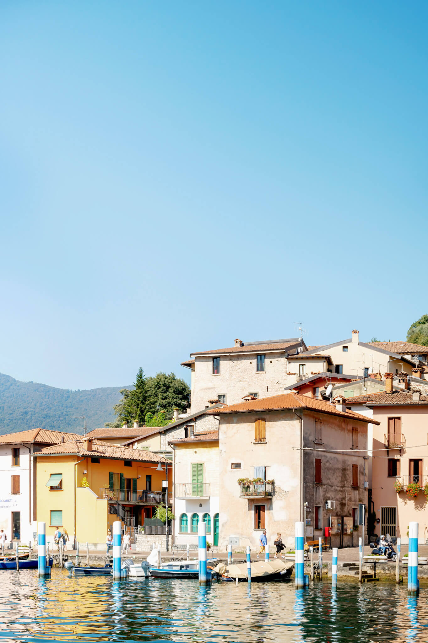 Monte Isola on Lake Iseo Italy