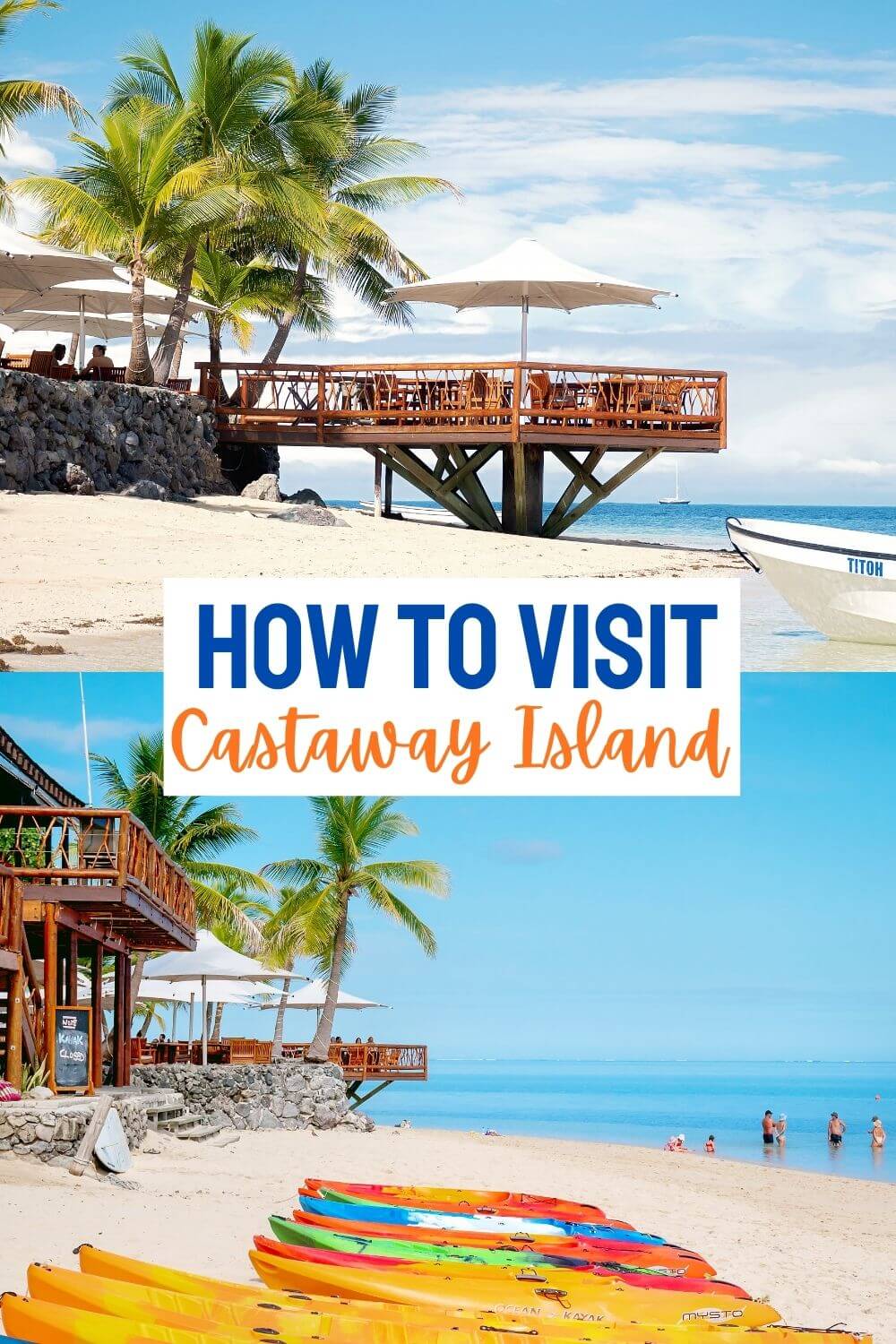 Visiting Castaway Island Fiji