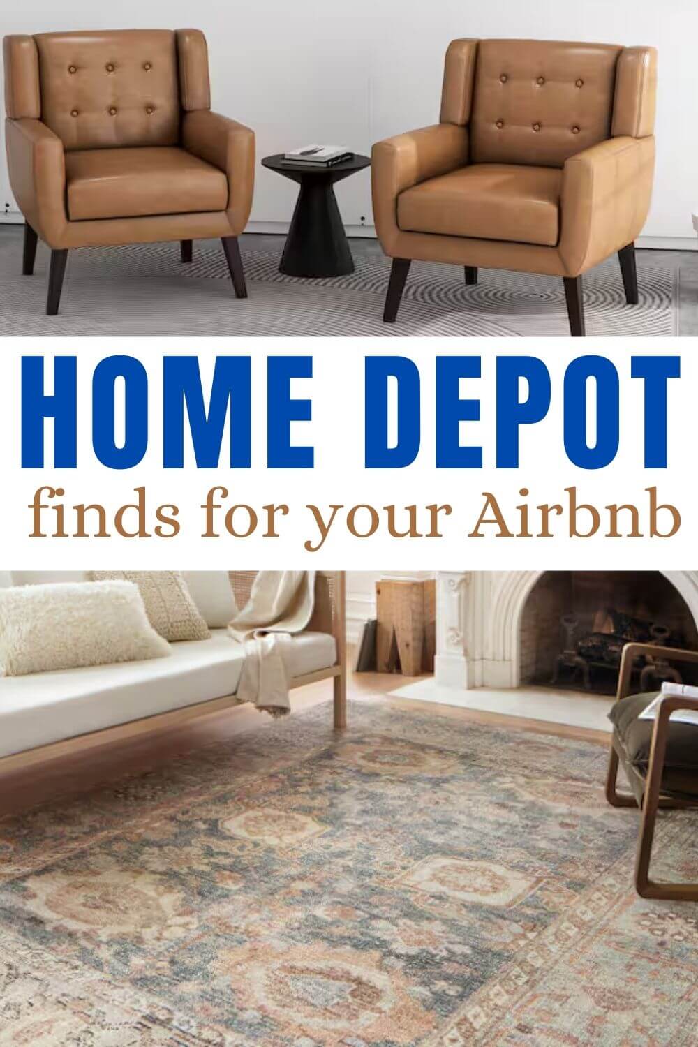 Airbnb Refresh with Home Depot Airbnb Finds