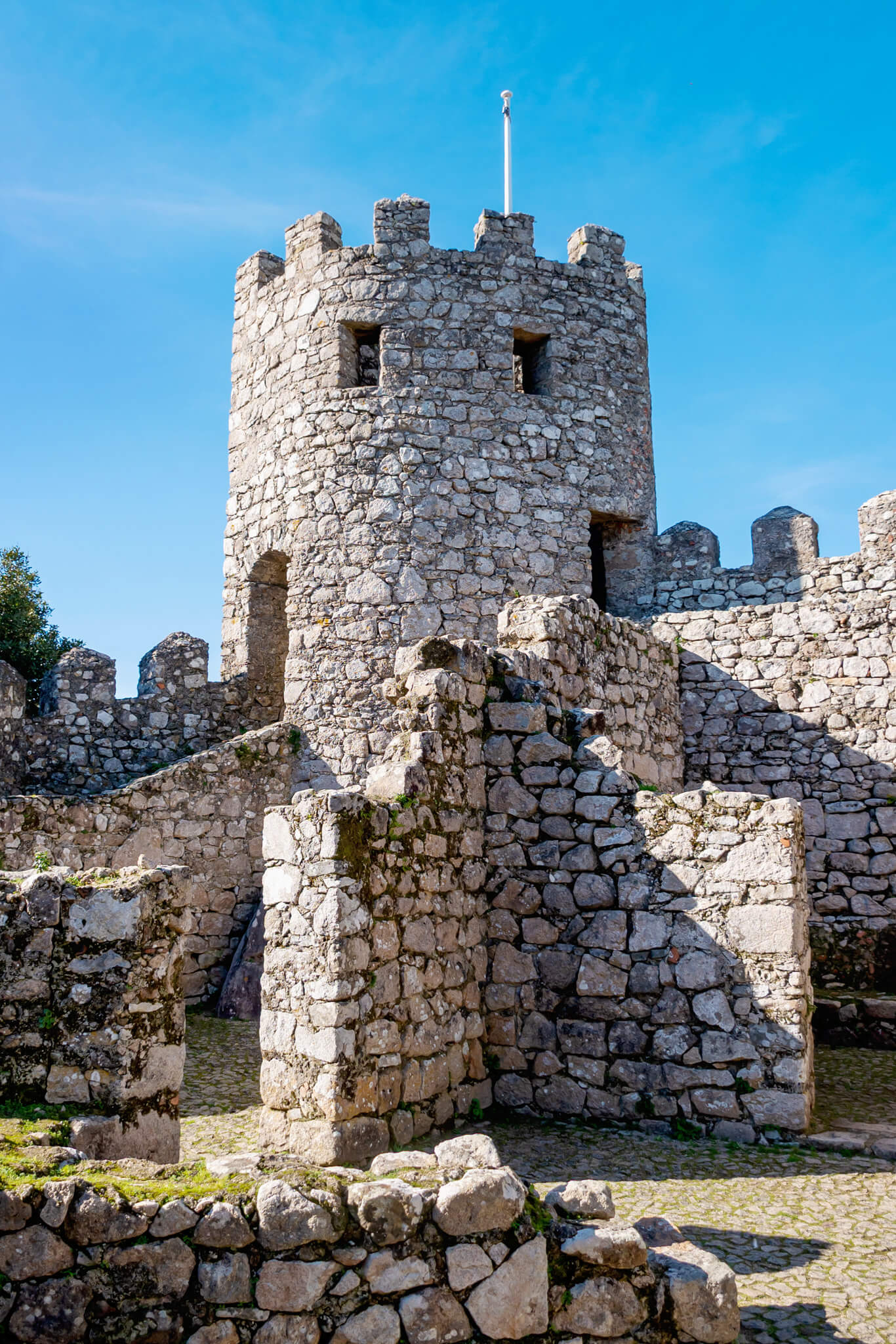 Moorish Castle in Sintra Portugal