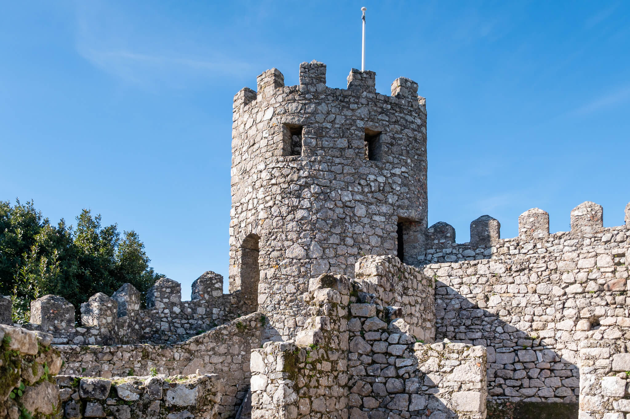 Moorish Castle in Sintra Portugal