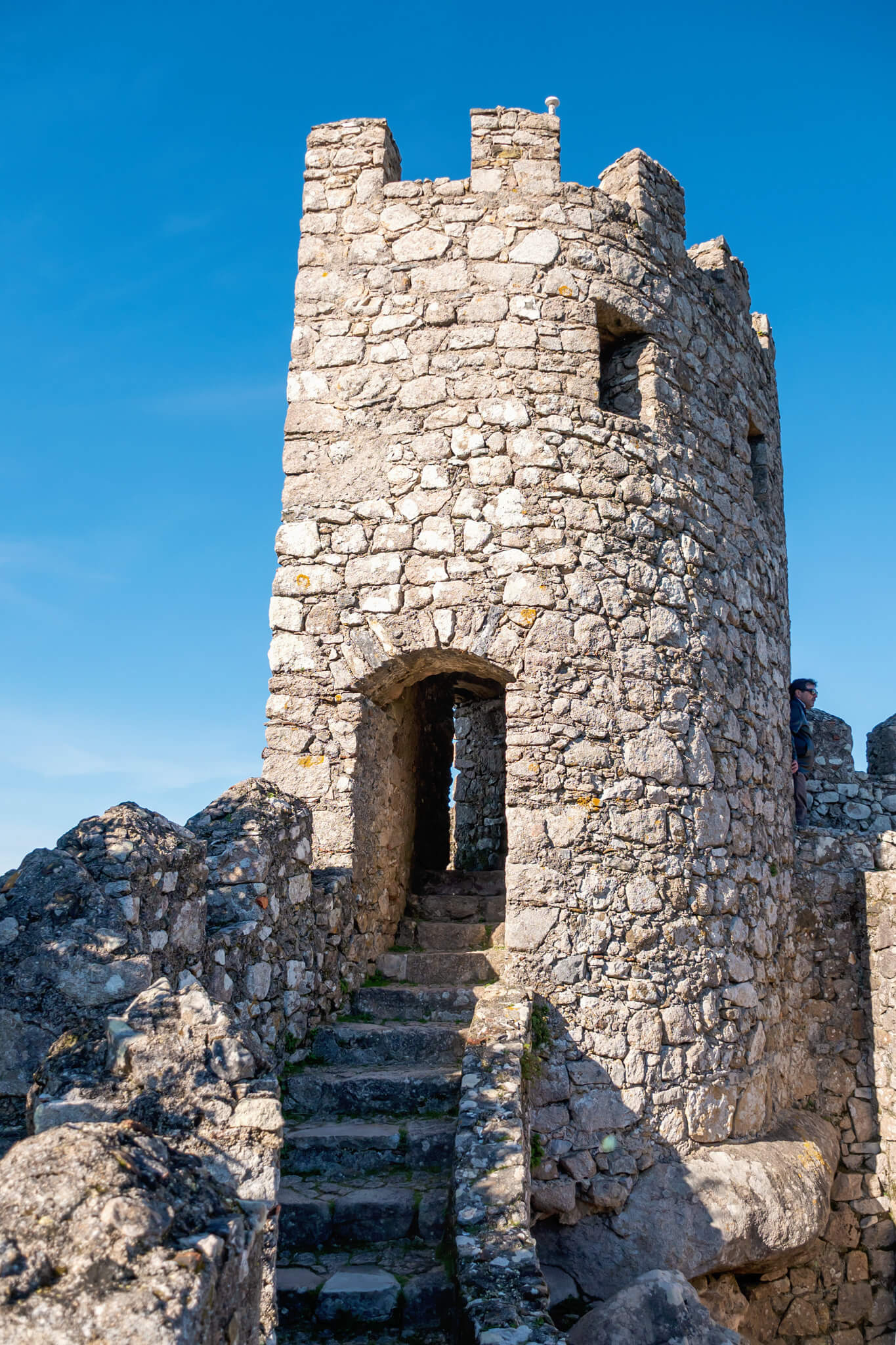 Moorish Castle in Sintra Portugal