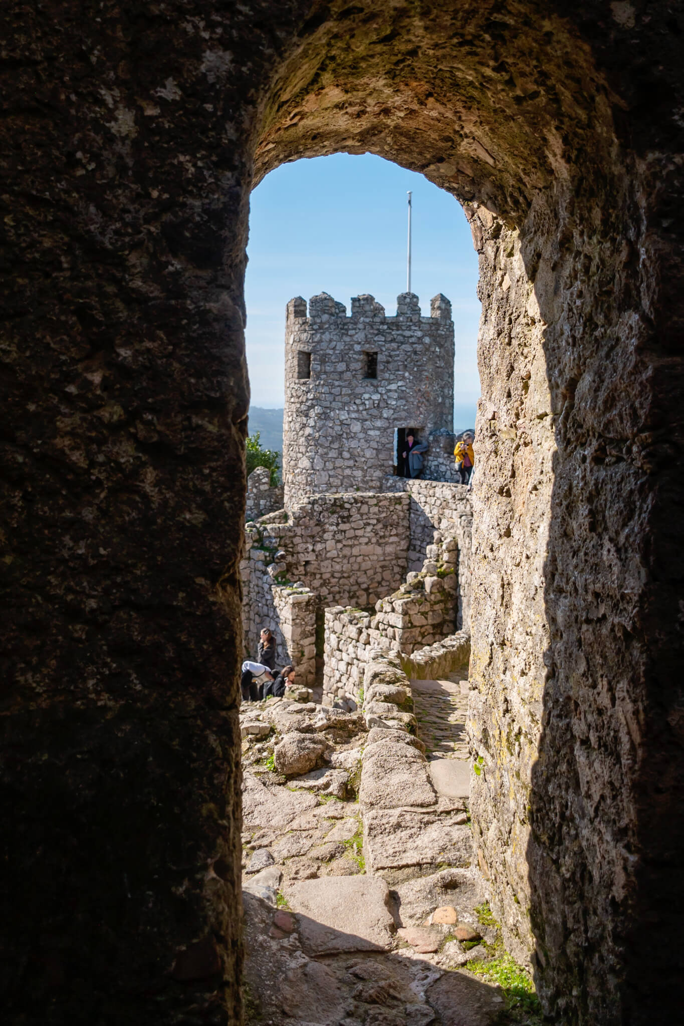 Moorish Castle in Sintra Portugal