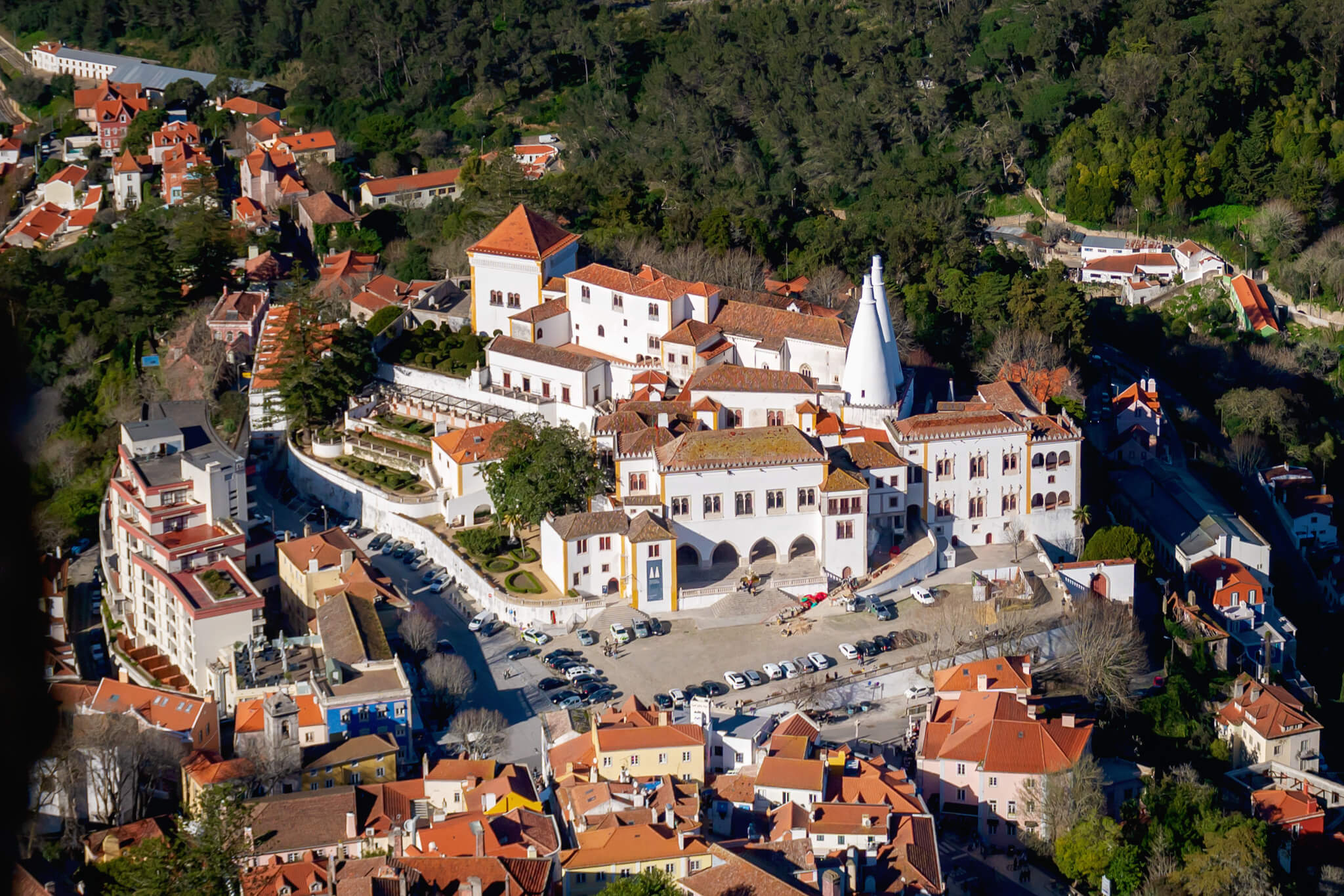 Moorish Castle in Sintra Portugal
