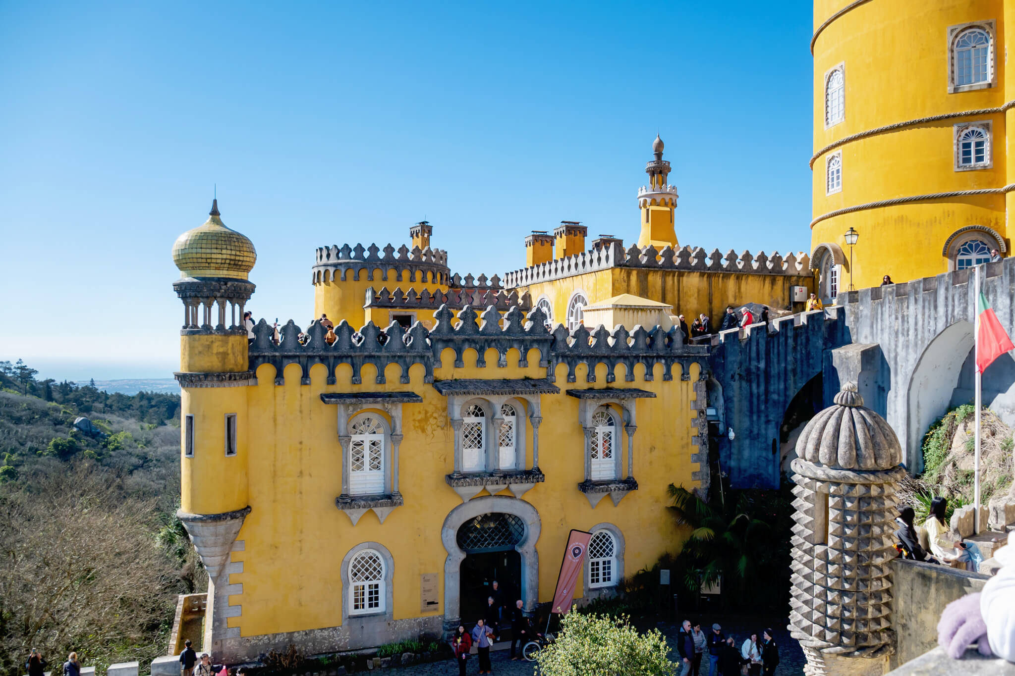 Pena Palace in Sintra Portugal