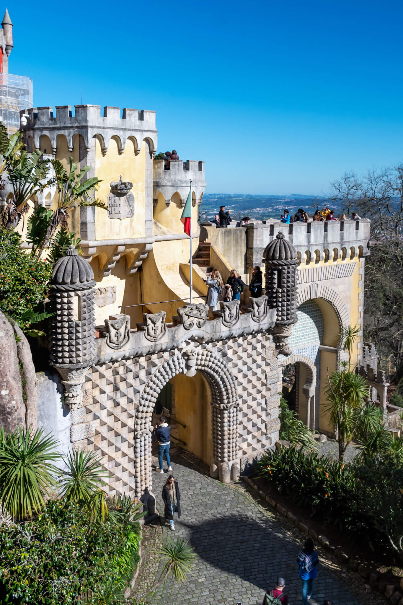 Pena Palace in Sintra Portugal