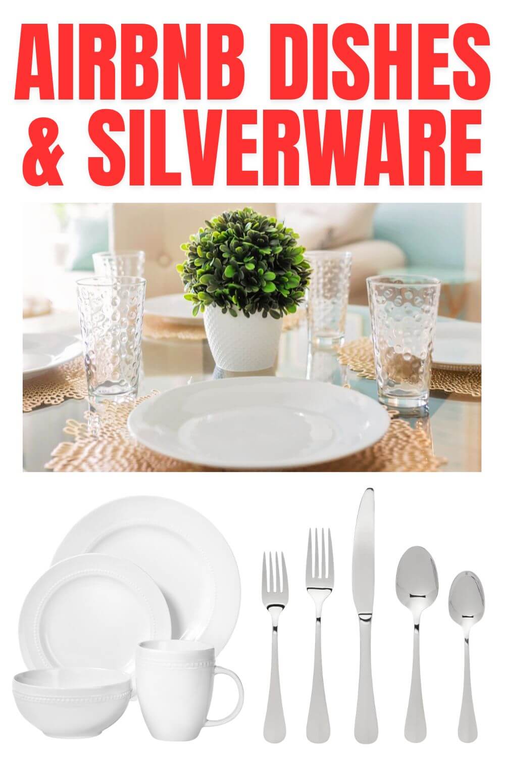 Best Airbnb Dishes and Airbnb Silverware Guide (2)