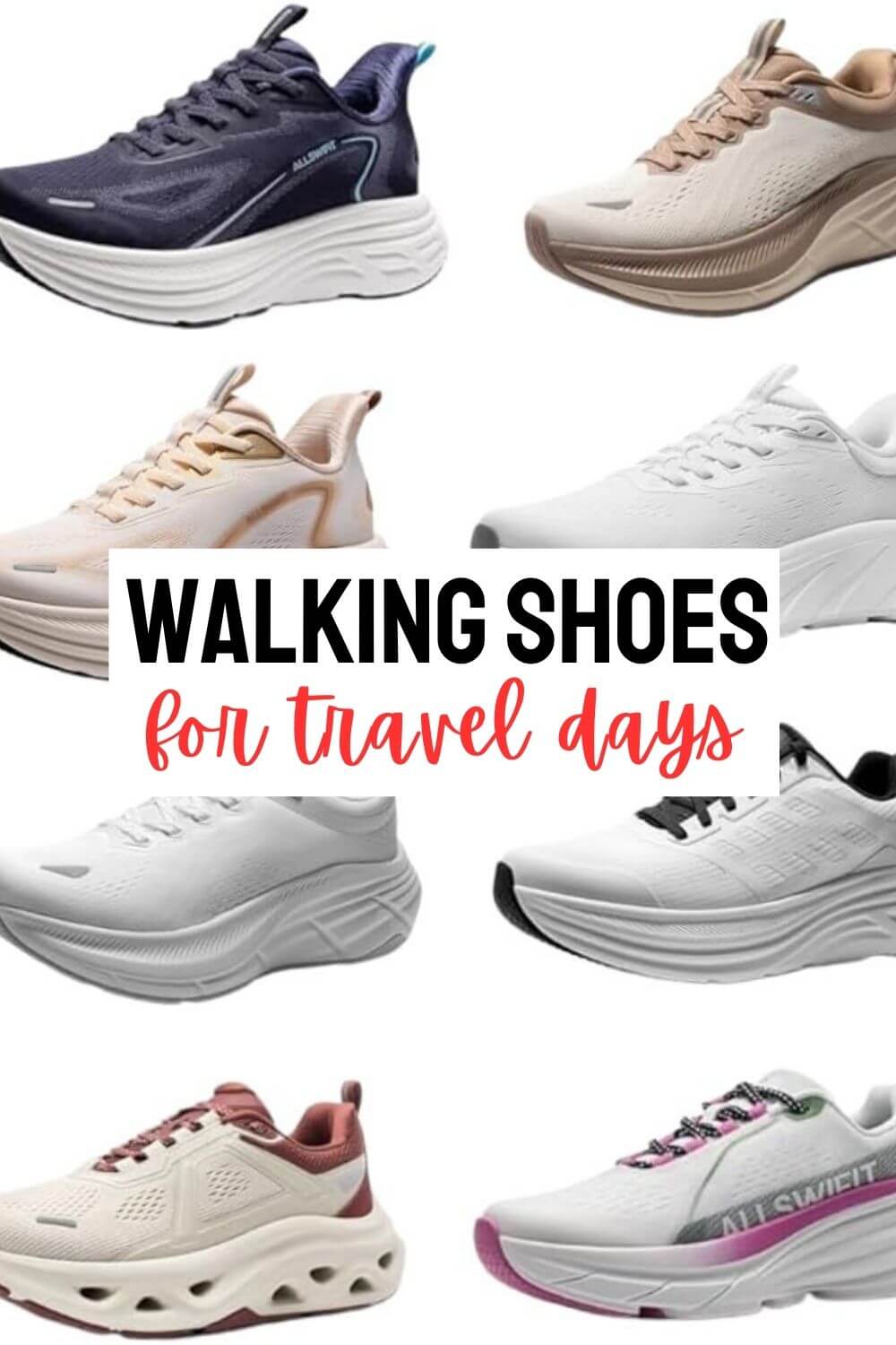 Comfortable Budget Friendly Walking Shoes For Travel