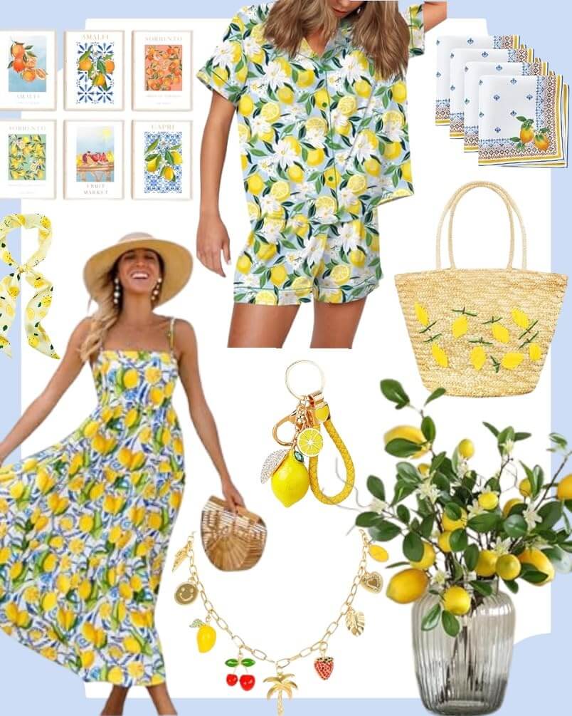 Lemon Themed Italy Finds