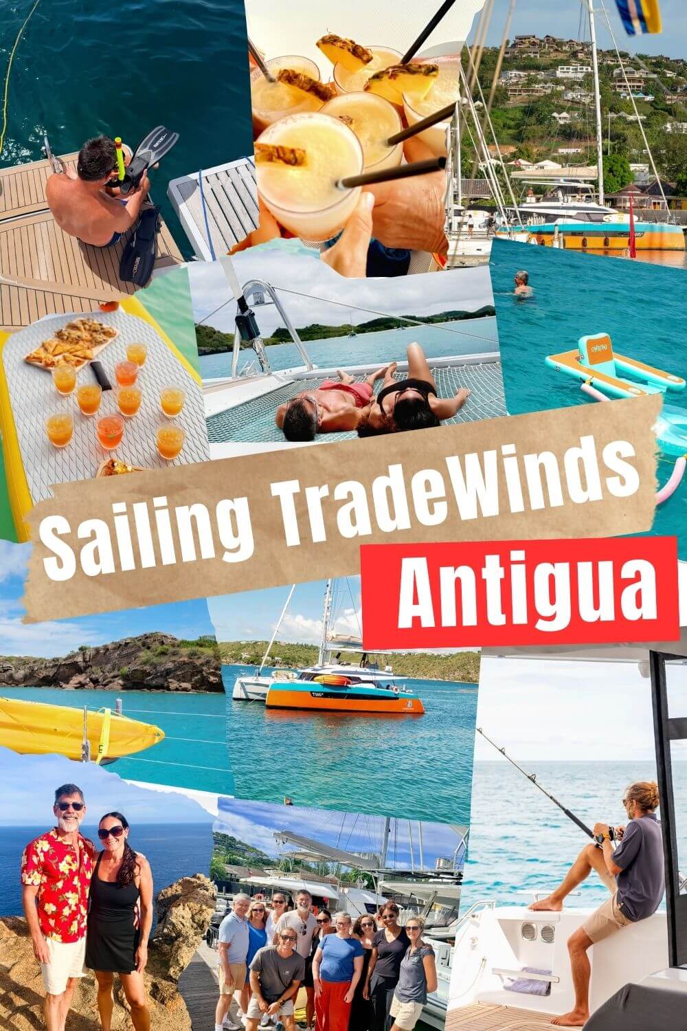 TradeWinds Antigua Sailing Itinerary
