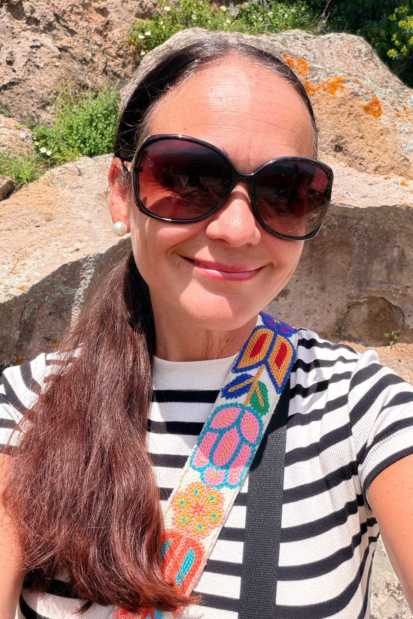 Me at at one of the archeological sites in Southwest Sardinia
