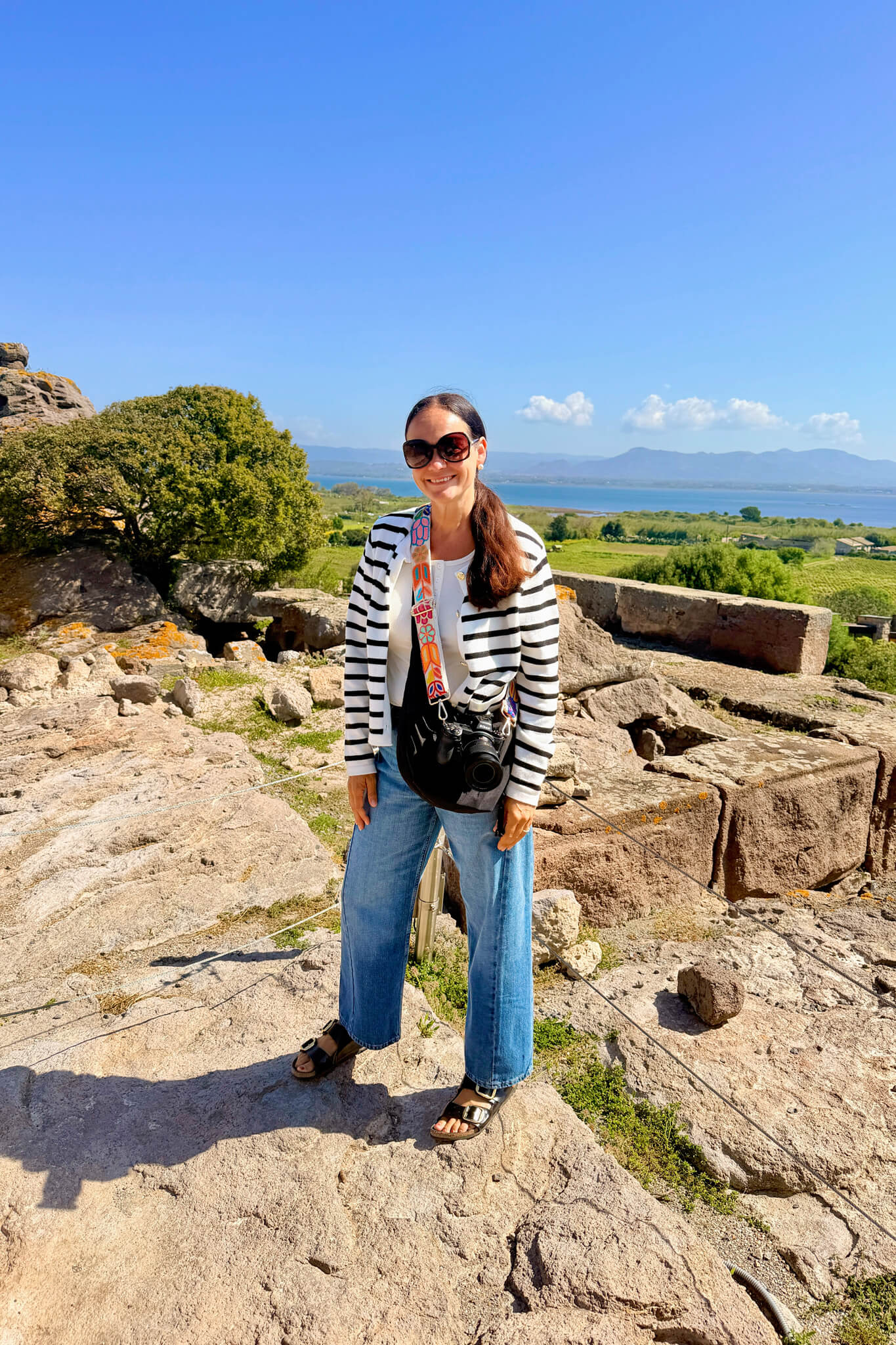 at one of the archeological sites in Southwest Sardinia