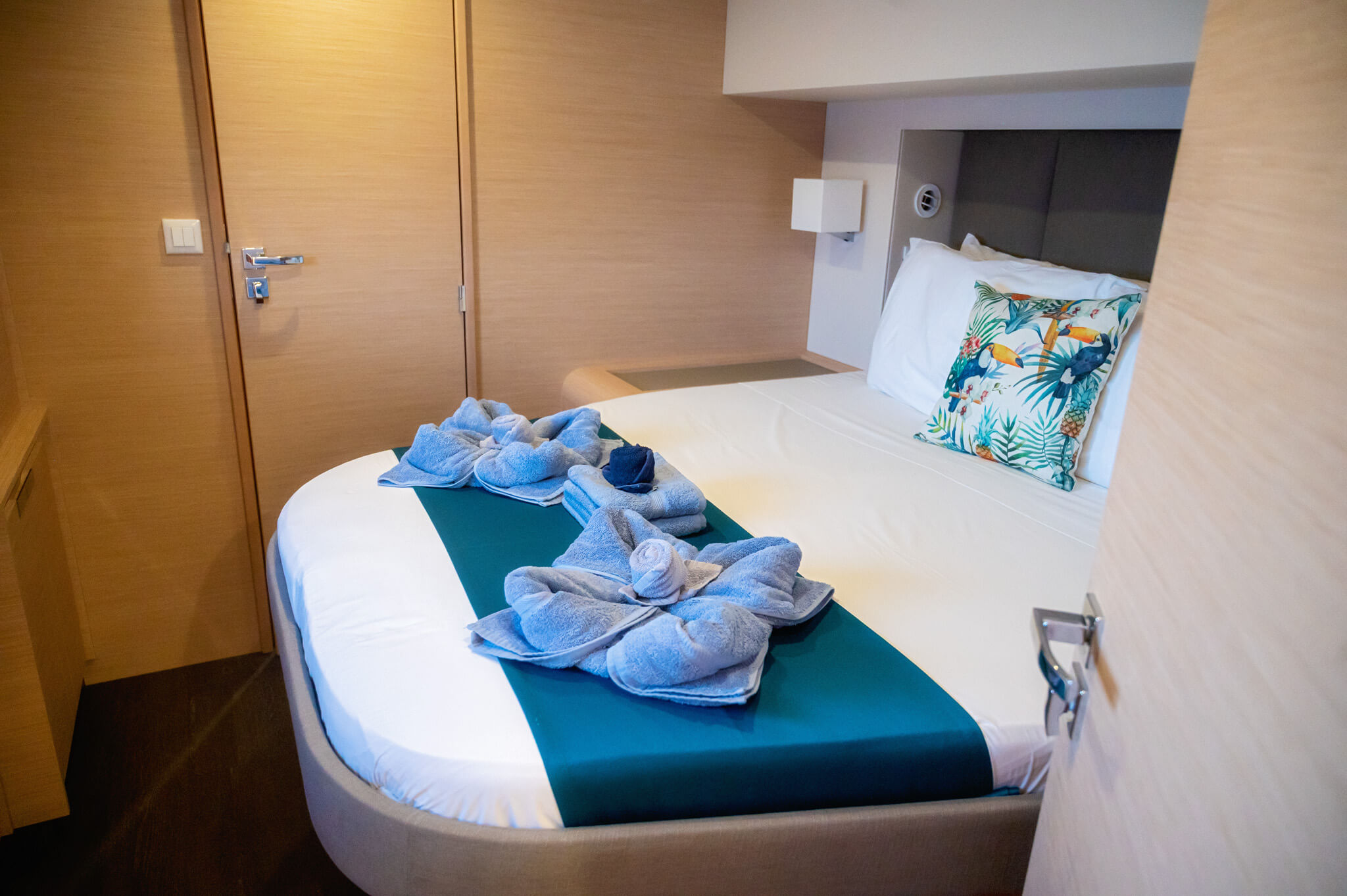 TradeWinds Mohala Electric Catamaran Guest Room