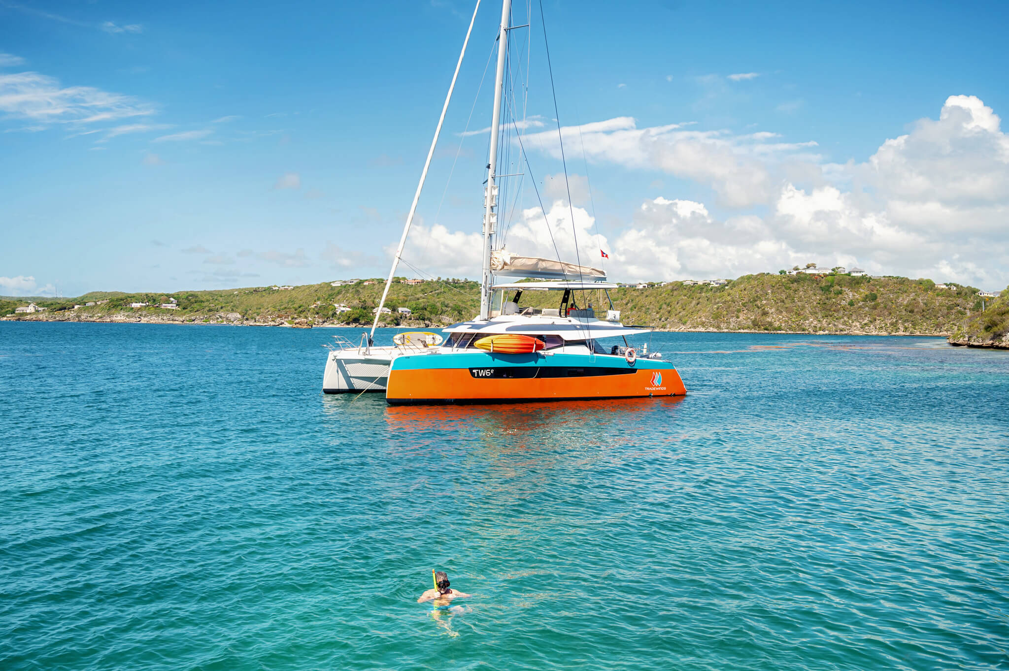 TradeWinds Catramaran in Antigua