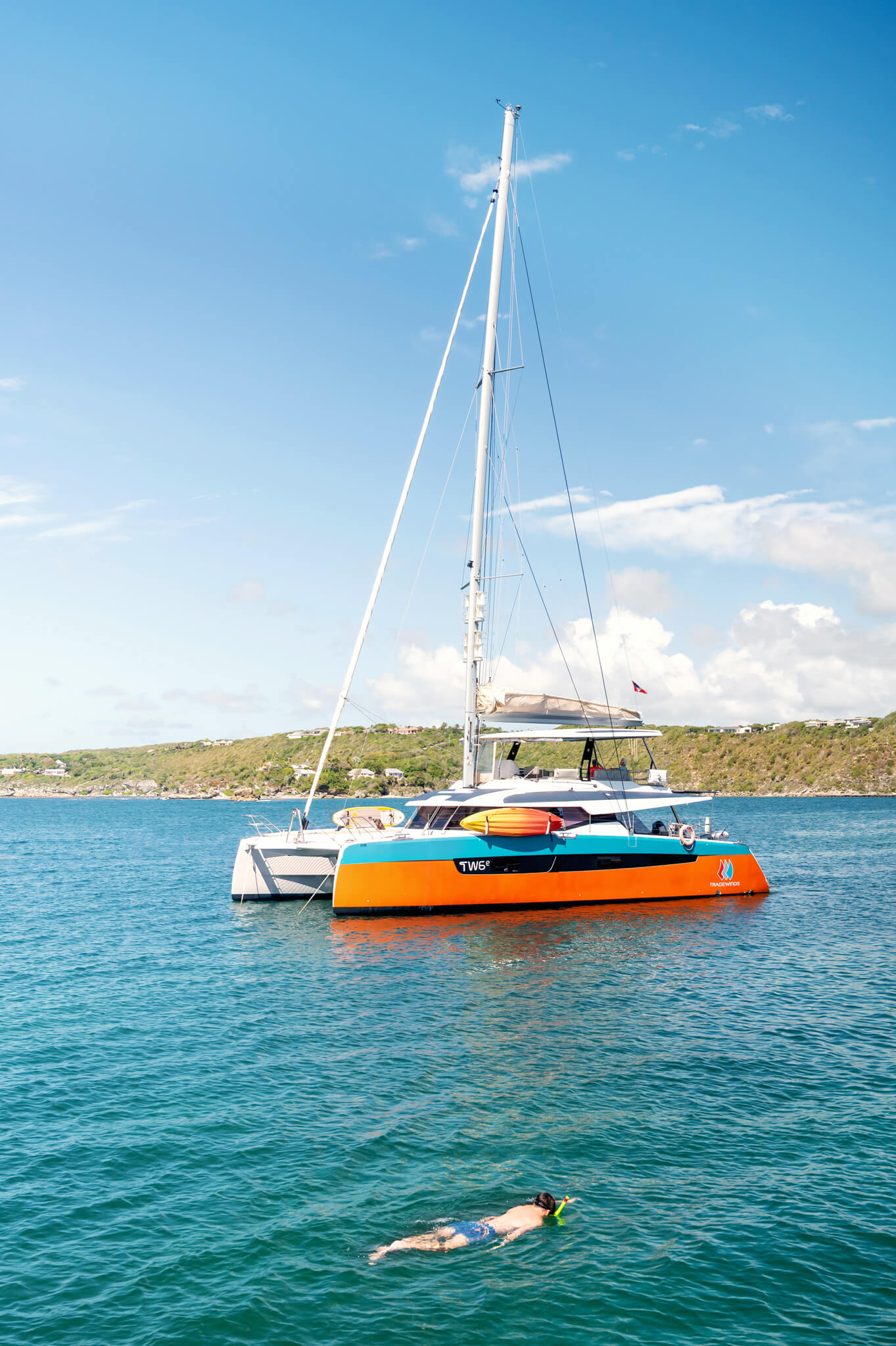 TradeWinds Catramaran in Antigua