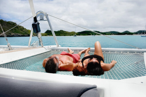 Matt and I on our TradeWinds Sailing