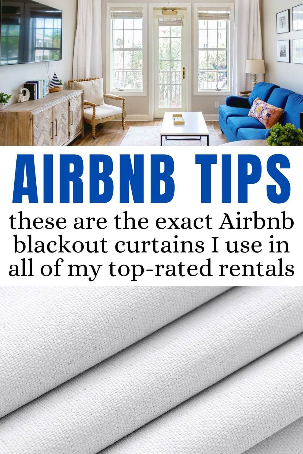 Best Airbnb Curtains and Airbnb Blackout Curtains