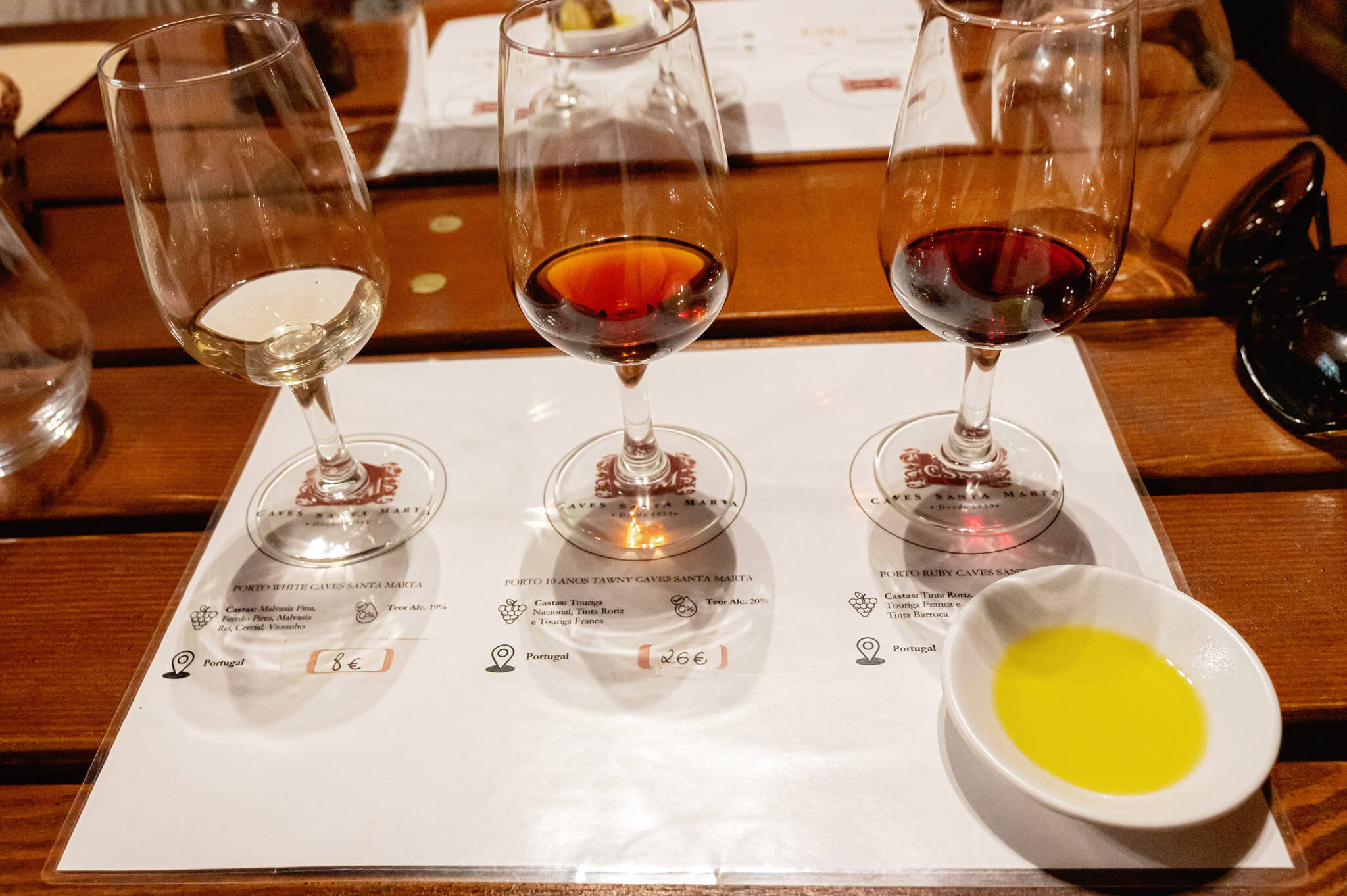Wine taste in Douro Valley Portugal