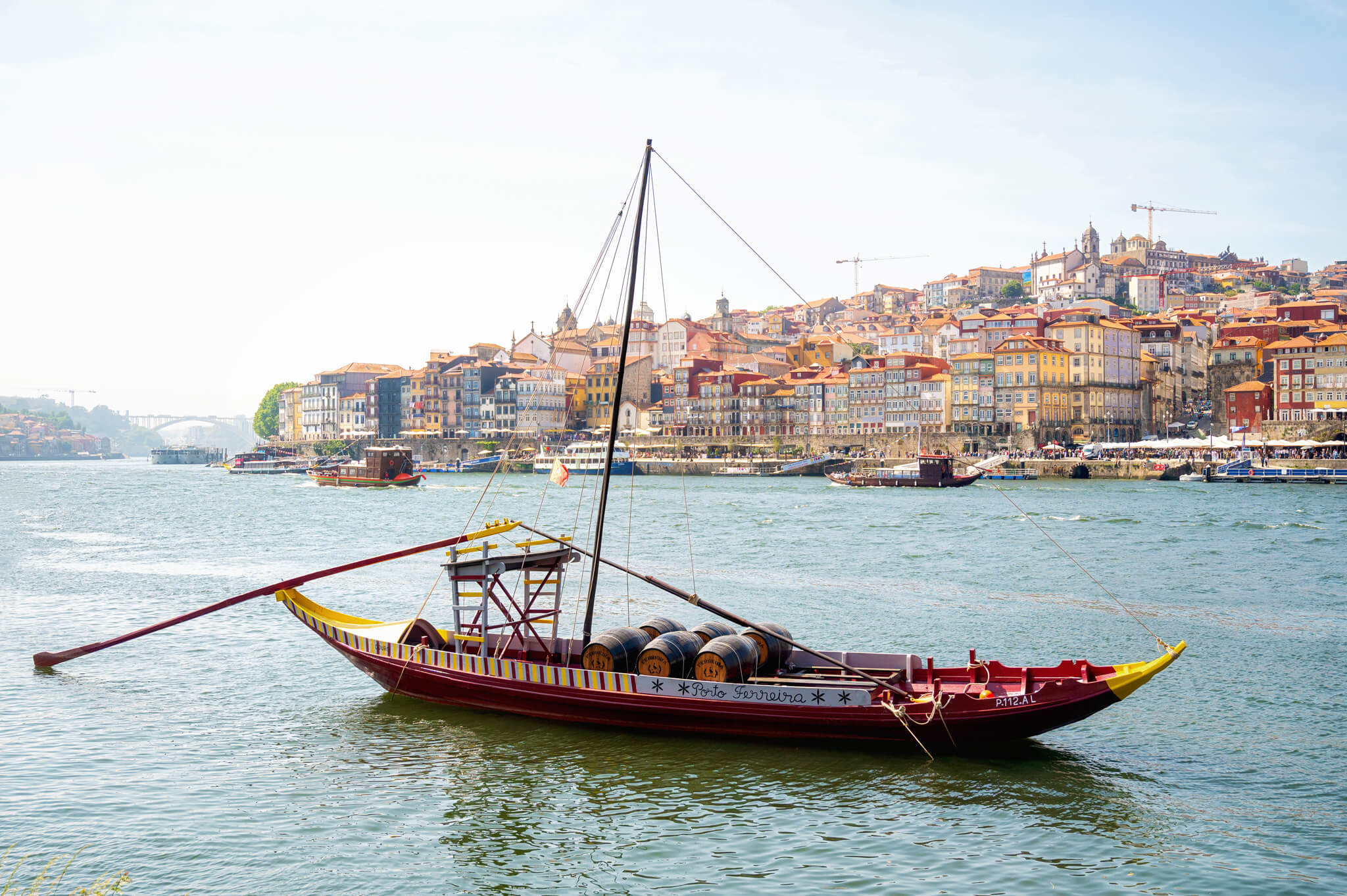 Wine Boat in Porto Portugal
