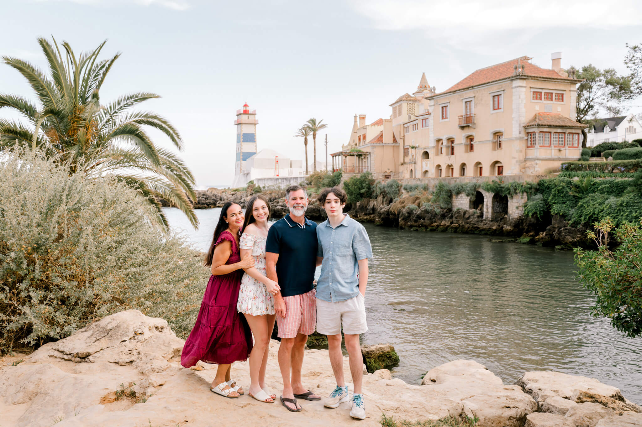 Blevins Family Photos 2026 Cascais Portugal