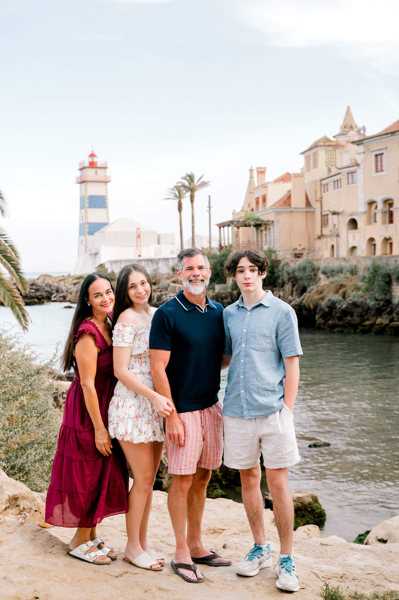 Blevins Family Photos 2026 Cascais Portugal