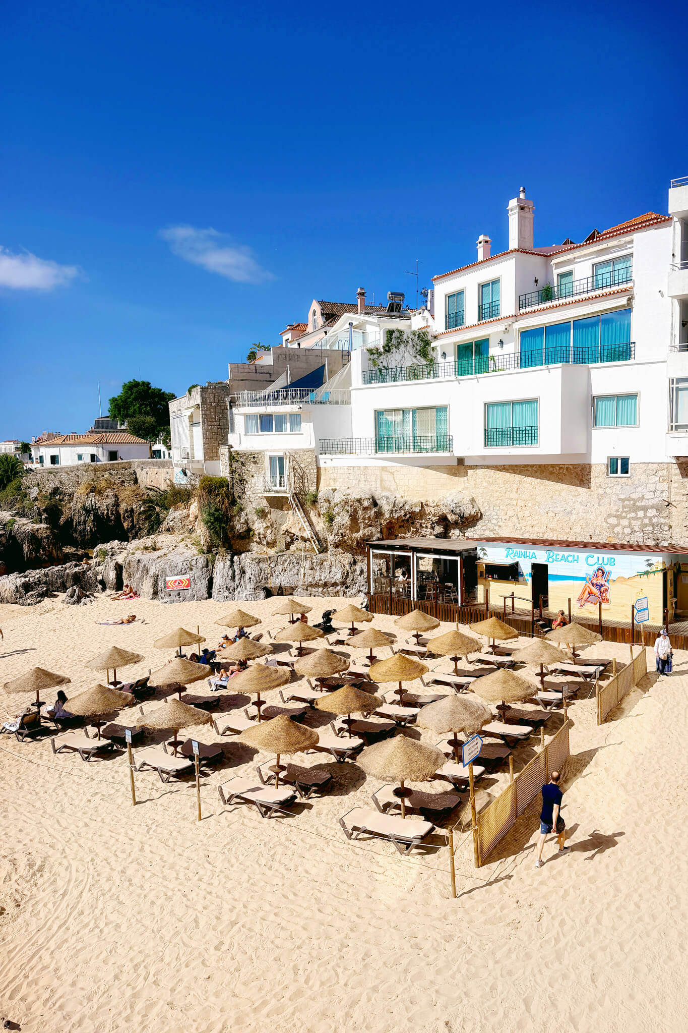 Duchess Beach in Cascais Portugal