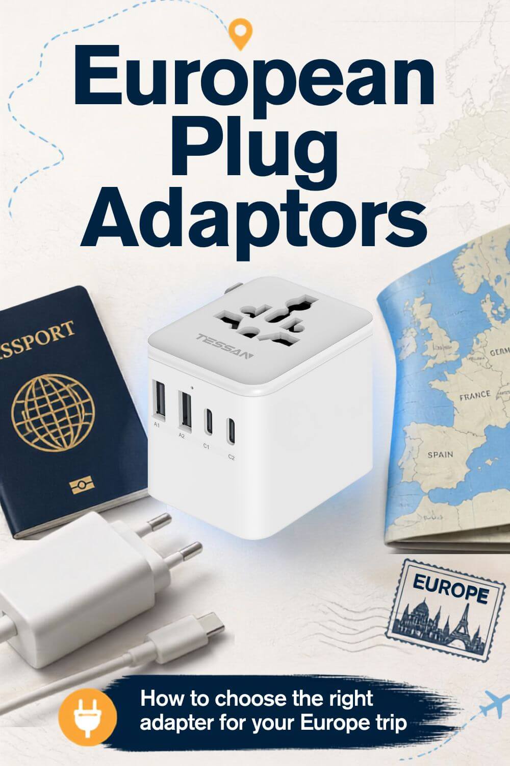 How to choose the right european plug adapter for your trip