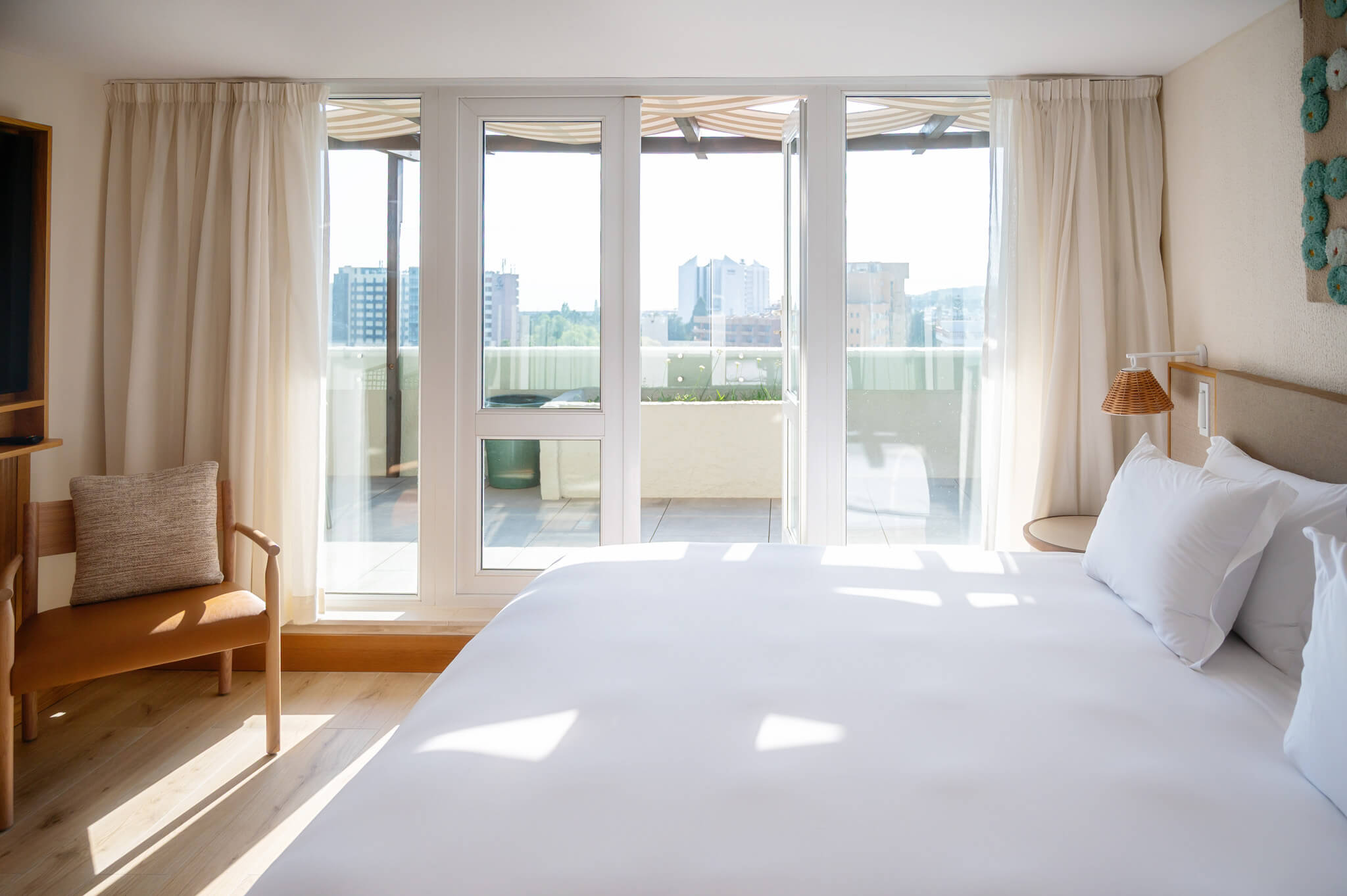 King bedroom at the Hyatt Regency Vilamoura Algarve