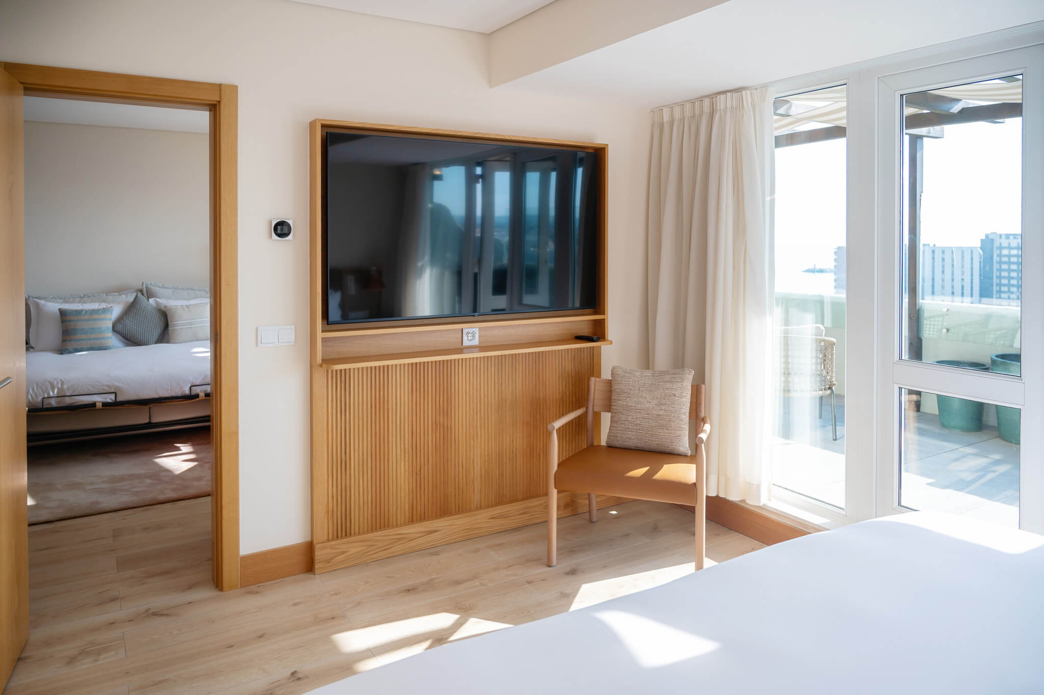Bedroom at the Hyatt Regency Vilamoura Algarve