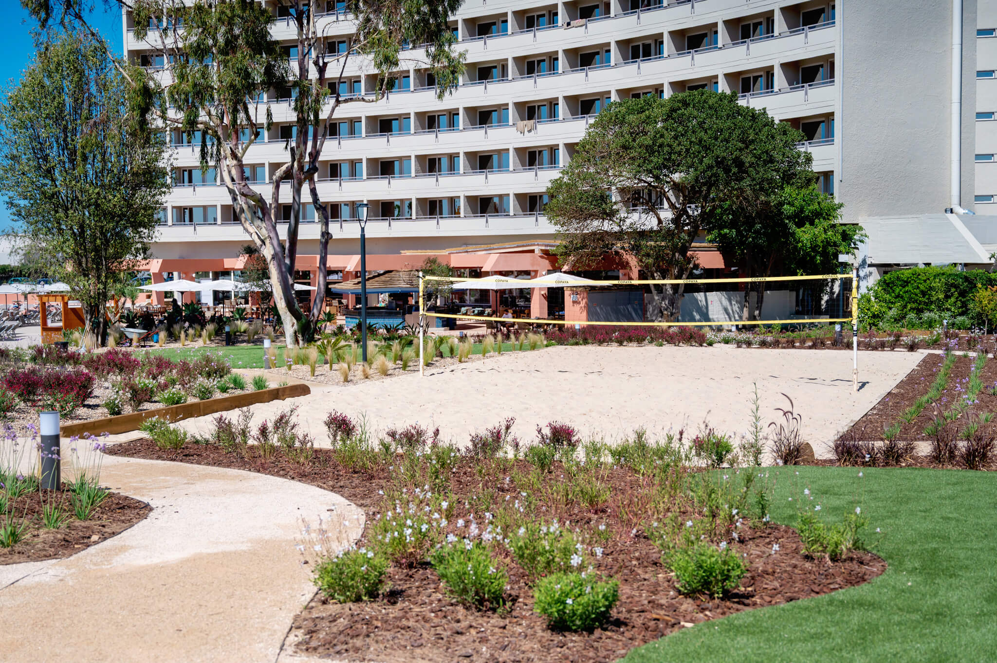 sand volleyball at the Hyatt Regency Vilamoura Algarve