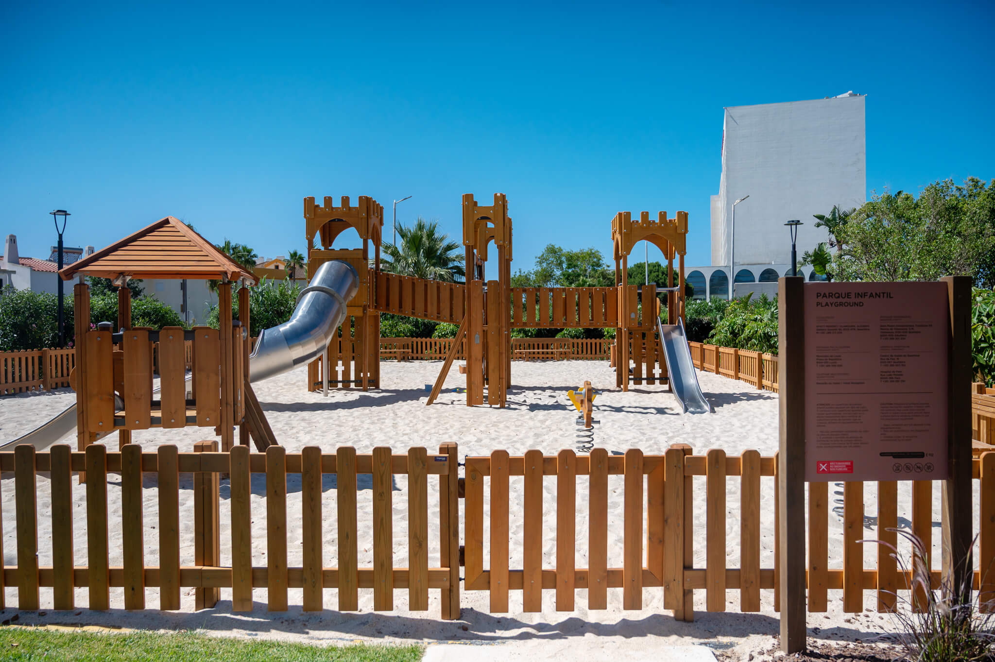 Kids playground at the Hyatt Regency Vilamoura Algarve