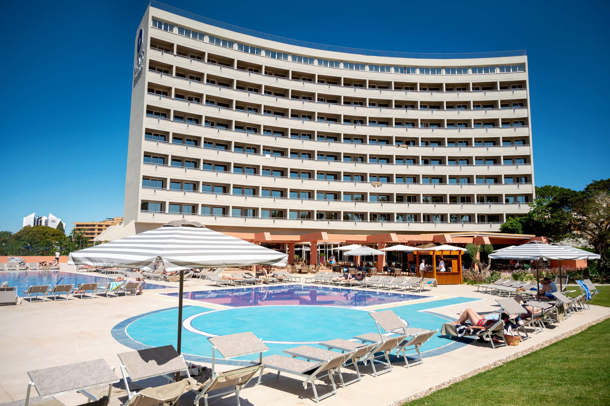 Pool area at the Hyatt Regency Vilamoura Algarve