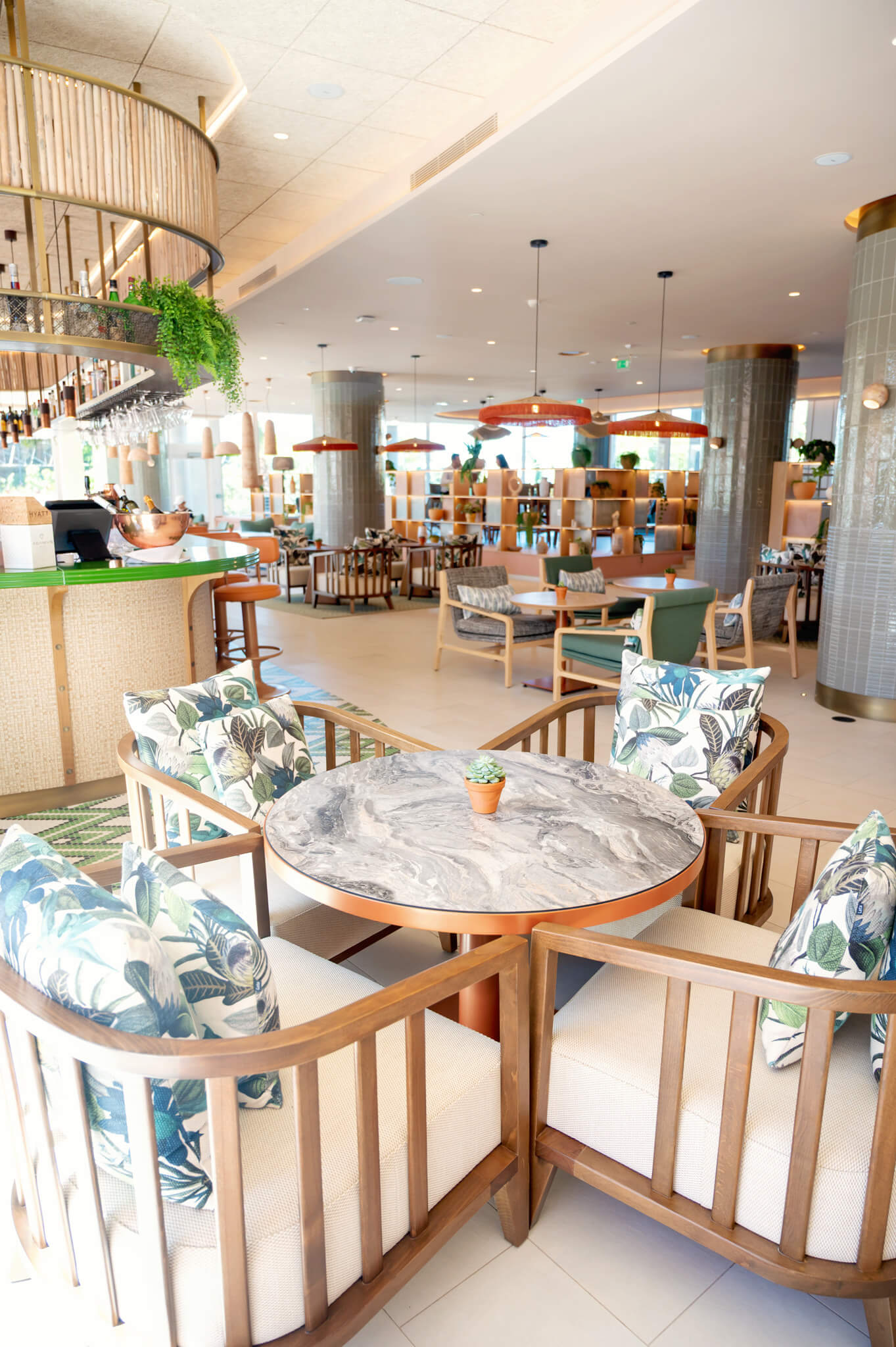 bar area at the Hyatt Regency Vilamoura Algarve