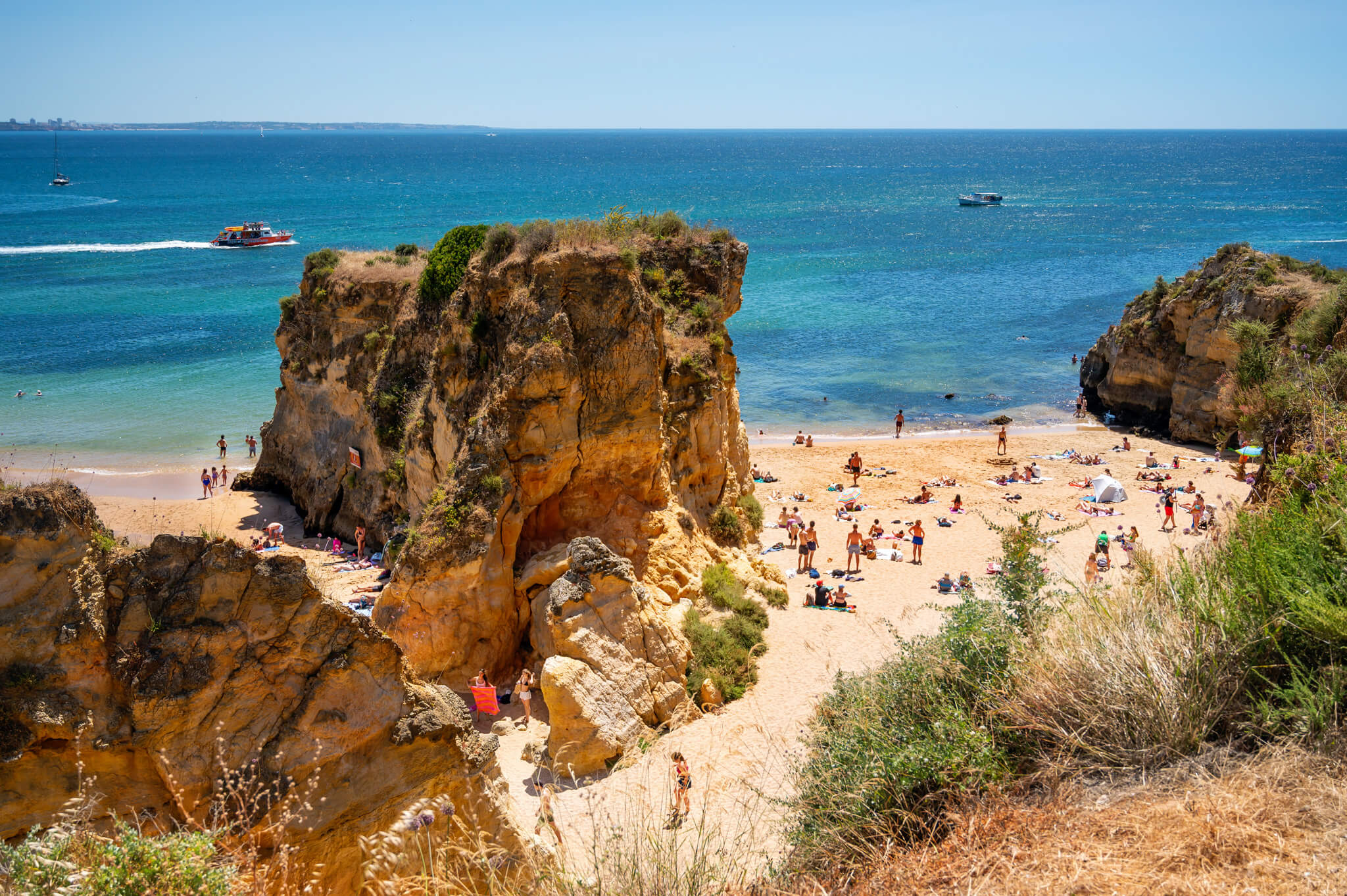 beach in Lagos Portugal